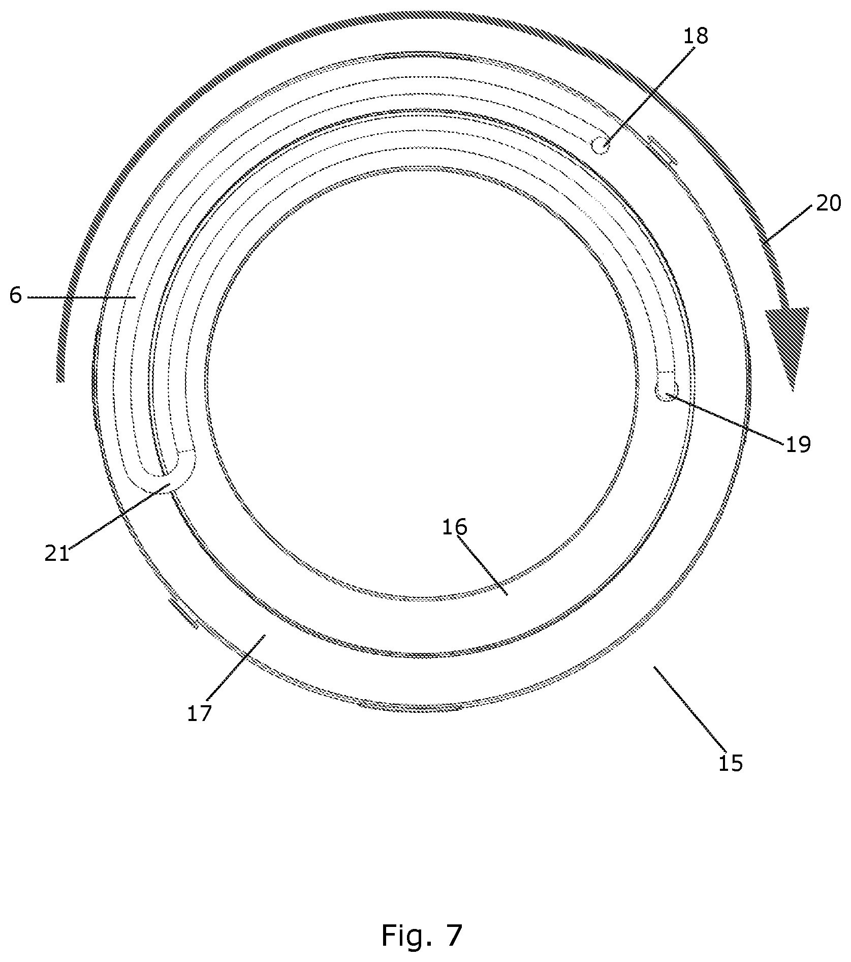 Patent US12305620 Figure 7 – Wind turbine with an up-tower electrolysis system