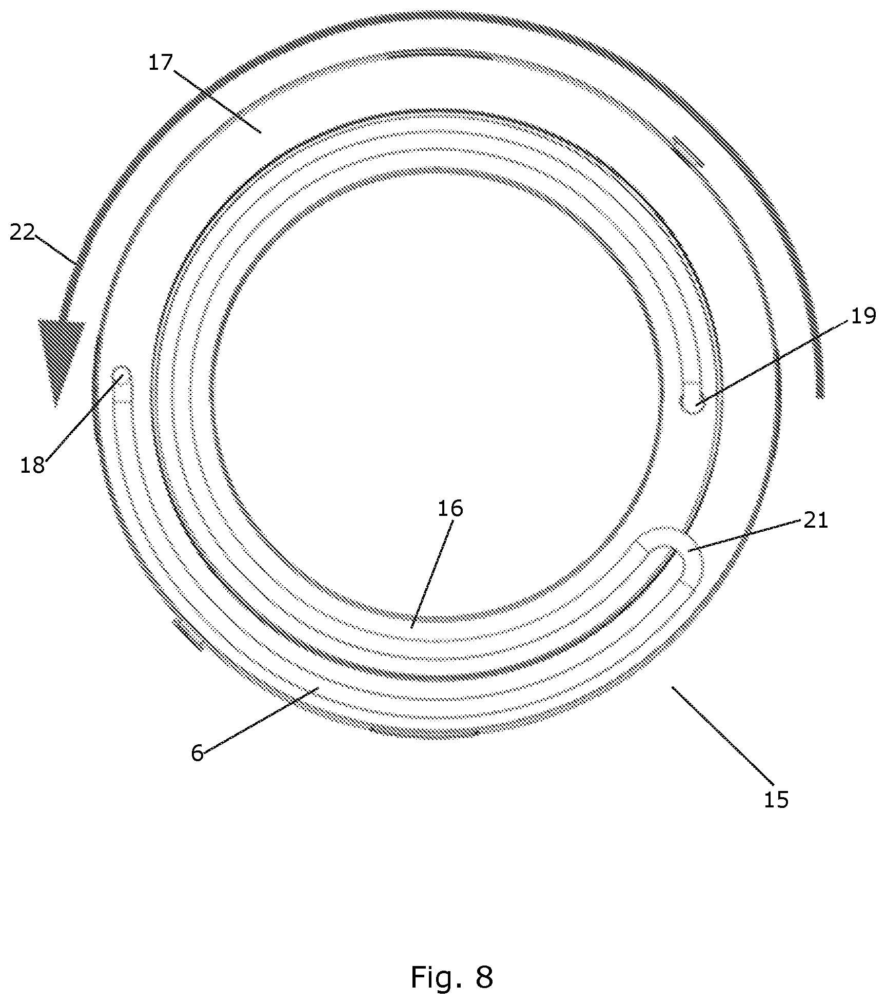 Patent US12305620 Figure 8 – Wind turbine with an up-tower electrolysis system