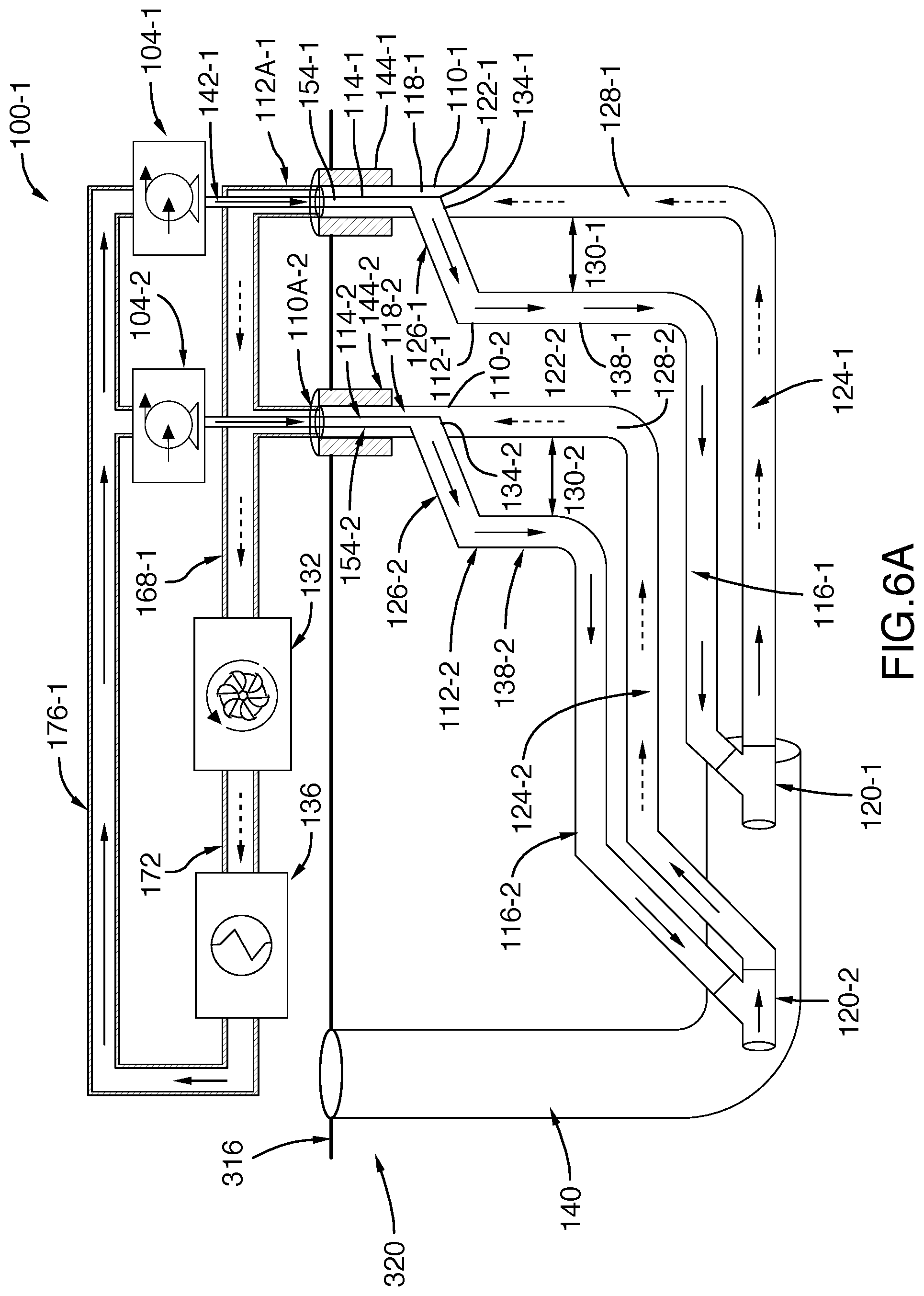 Patent US12305621 Figure 6 – Systems for generating energy from geothermal sources and methods of operating and constructing same