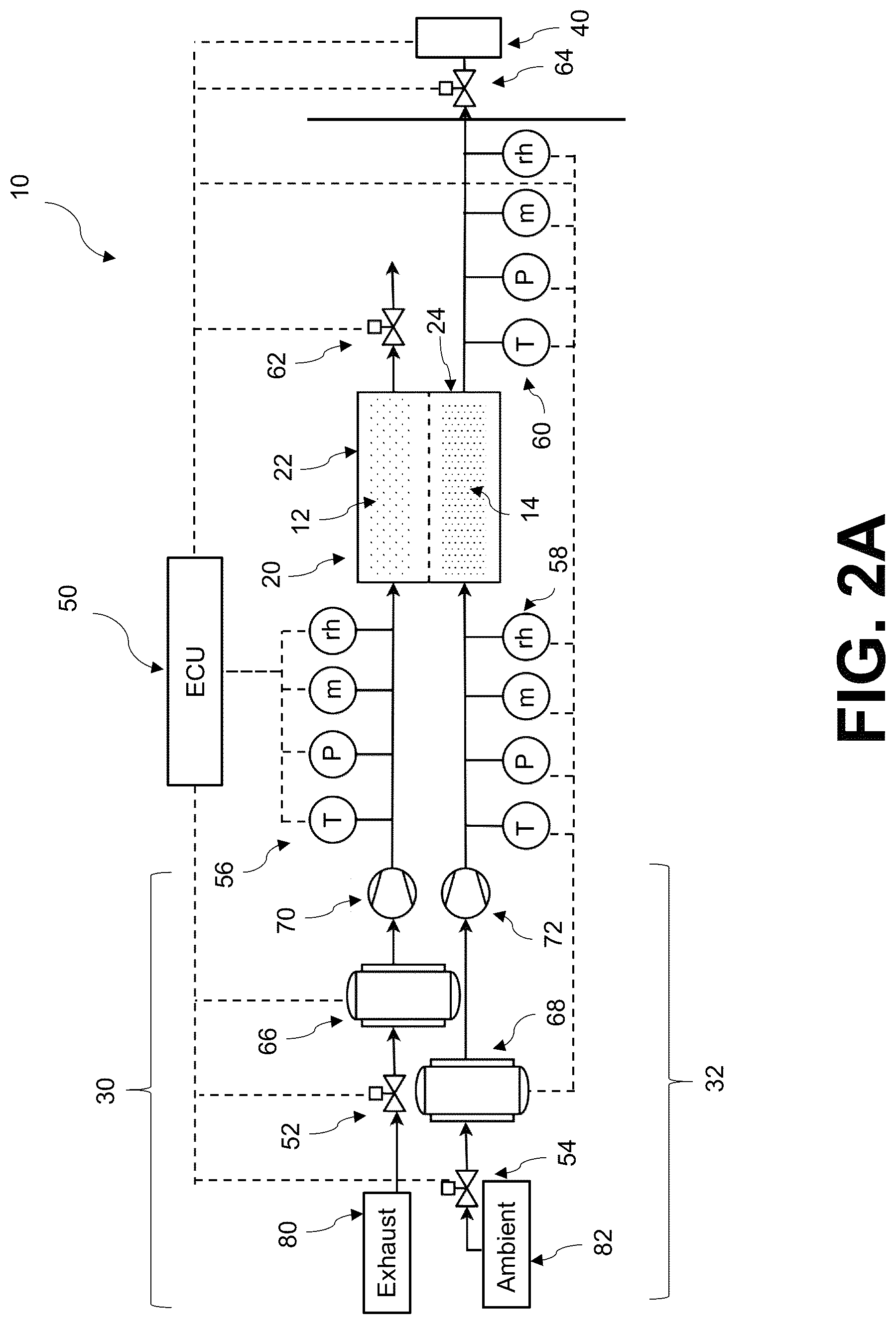 Patent US12305623 Figure 2 – System and process for recovering energy from gradients of gas mixtures