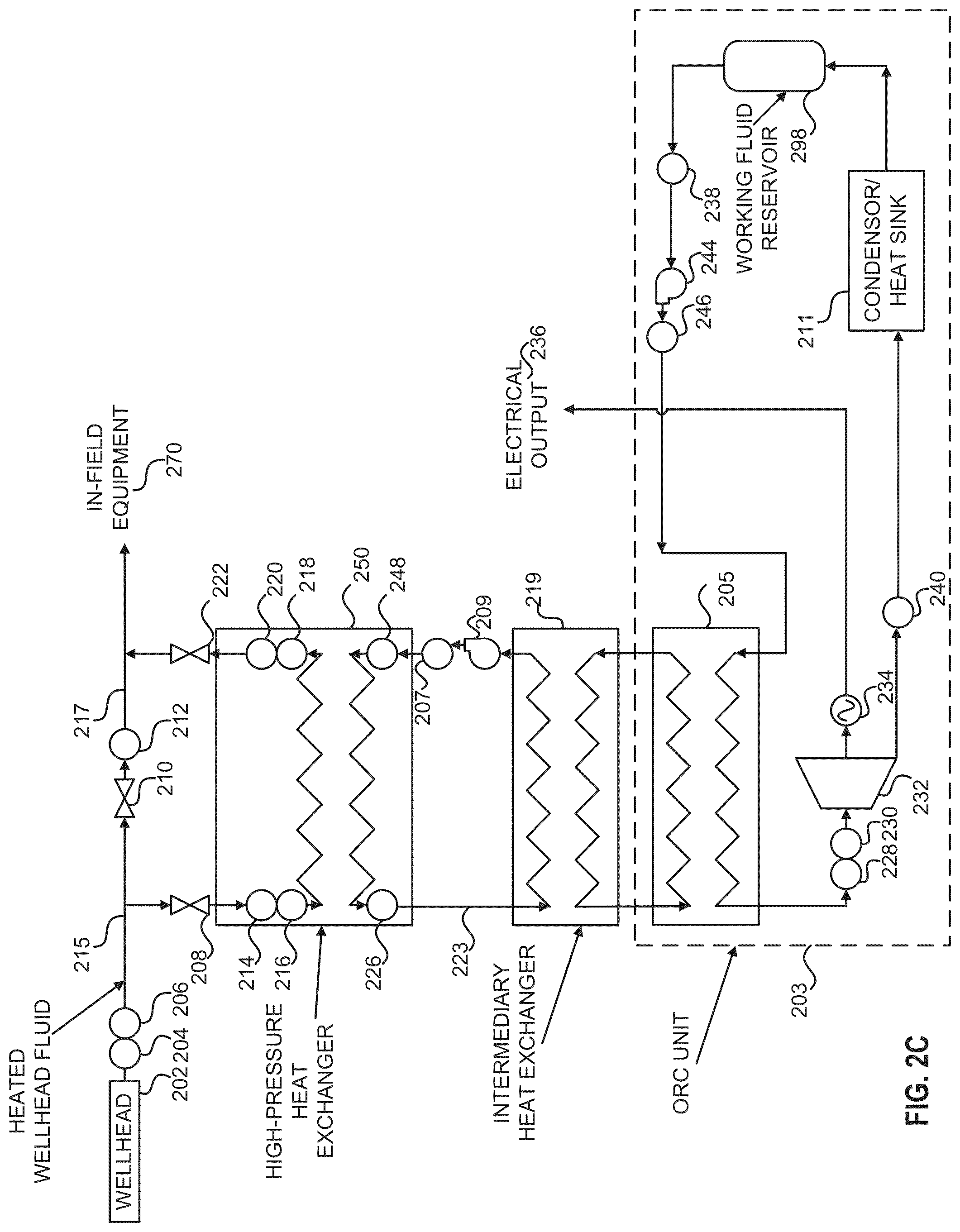 Patent US12305624 Figure 5 – Modular mobile heat generation unit for generation of geothermal power in organic rankine cycle operations