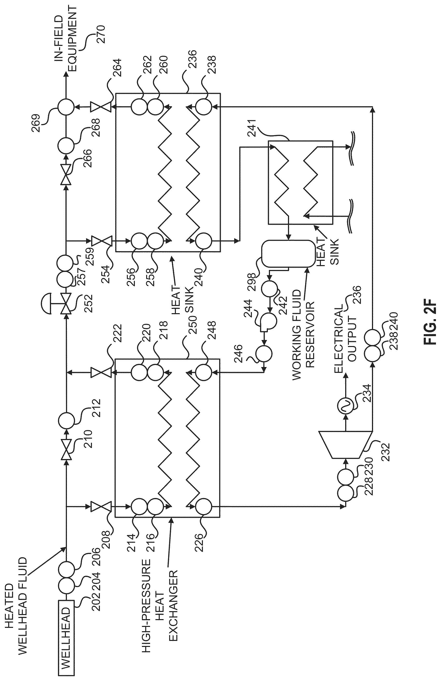 Patent US12305624 Figure 8 – Modular mobile heat generation unit for generation of geothermal power in organic rankine cycle operations