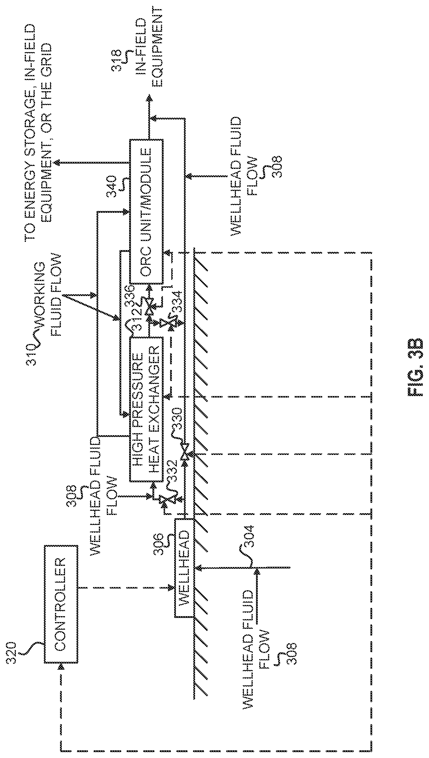 Patent US12305624 Figure 12 – Modular mobile heat generation unit for generation of geothermal power in organic rankine cycle operations