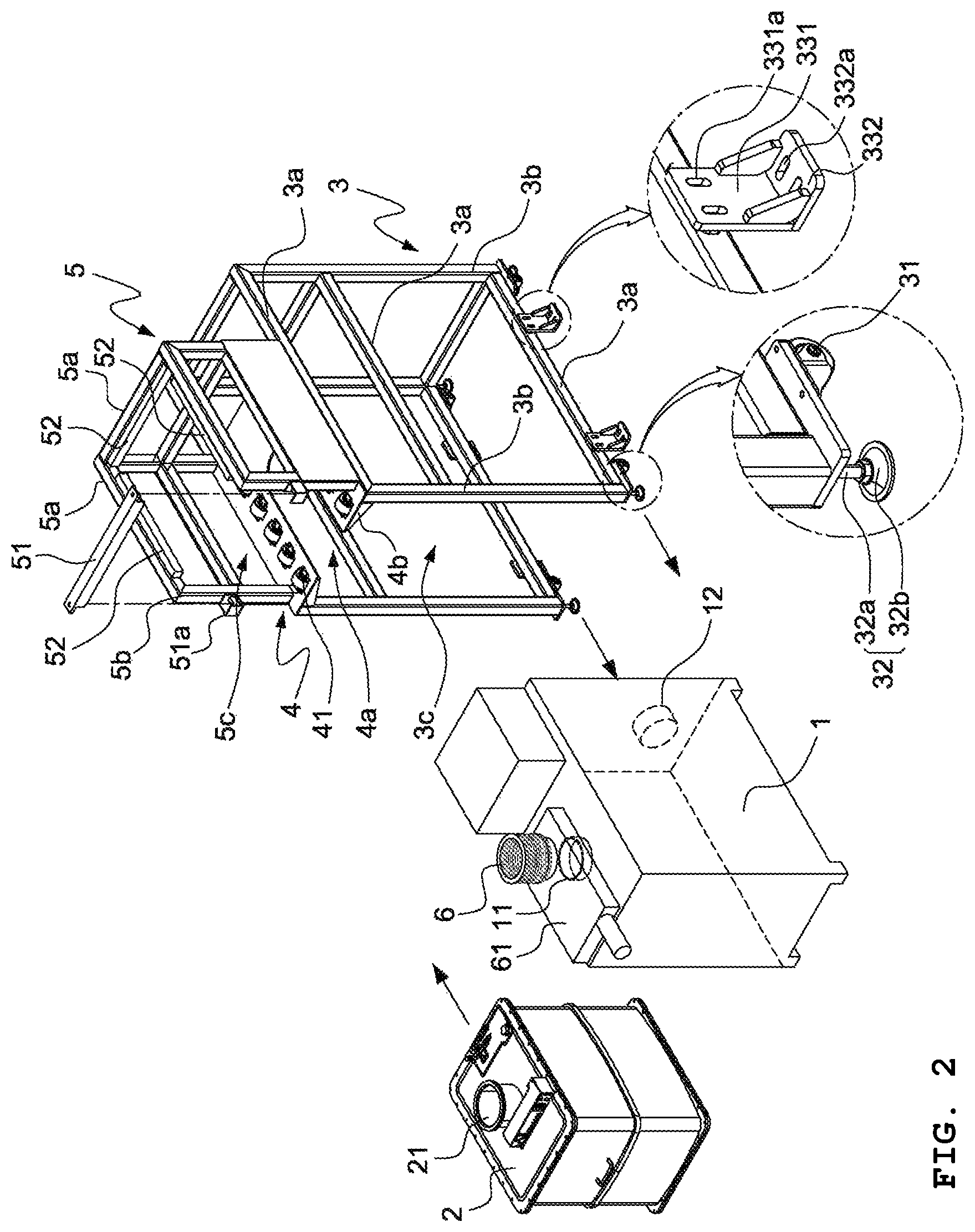 Patent US12305626 Figure 2 – Reactive by-products collection system