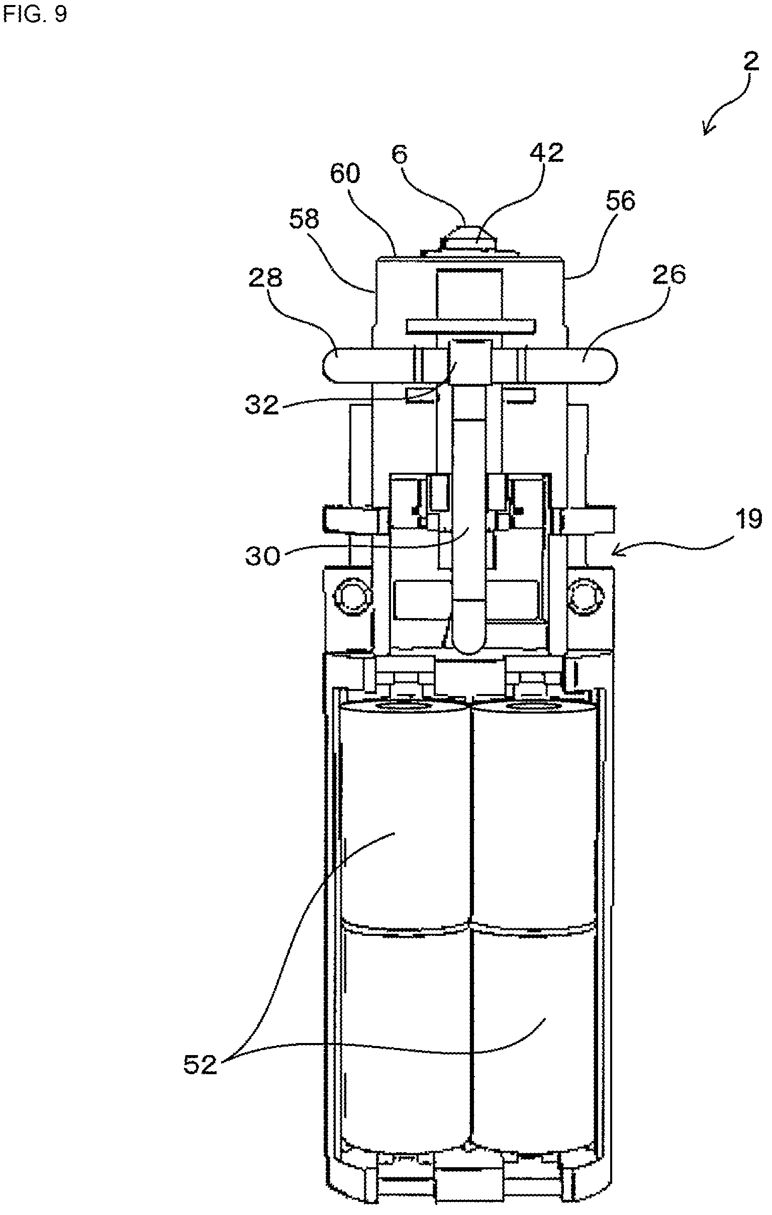 Patent US12305630 Figure 8 – Atomizer