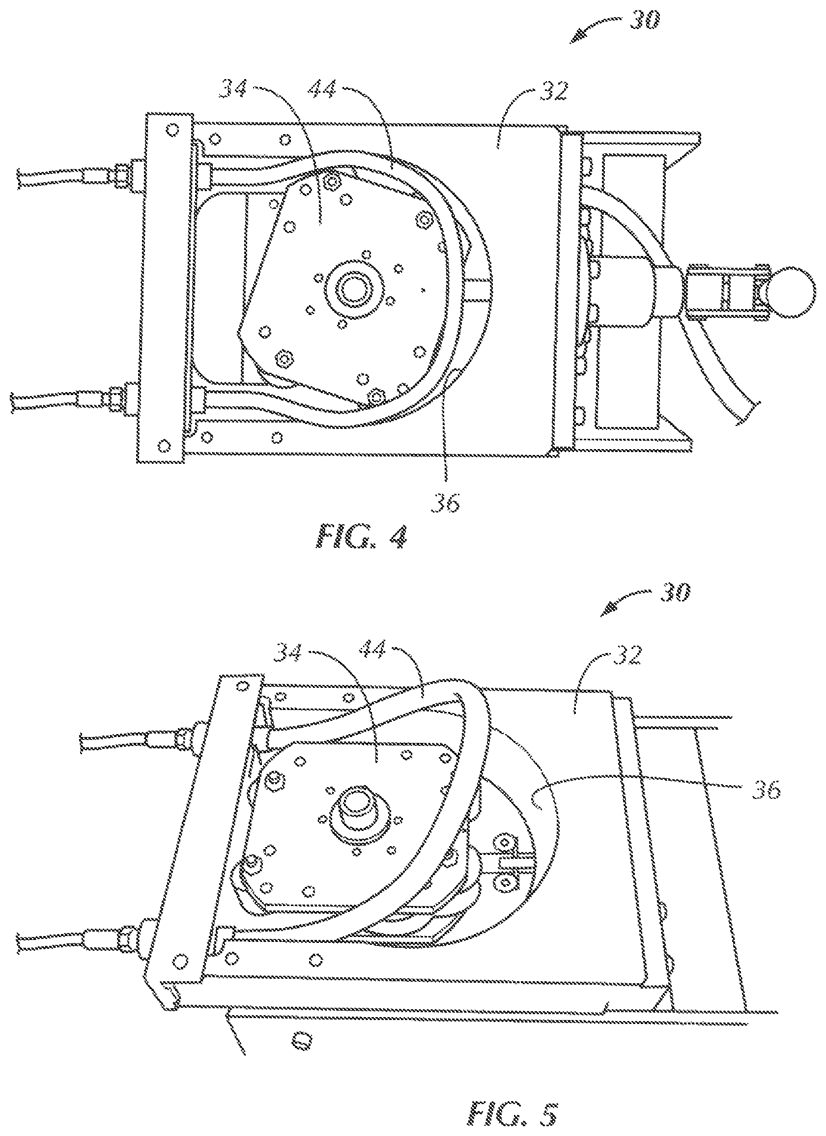 Patent US12305631 Figure 3 – Heat exchange system for patient temperature control with easy loading high performance peristaltic pump