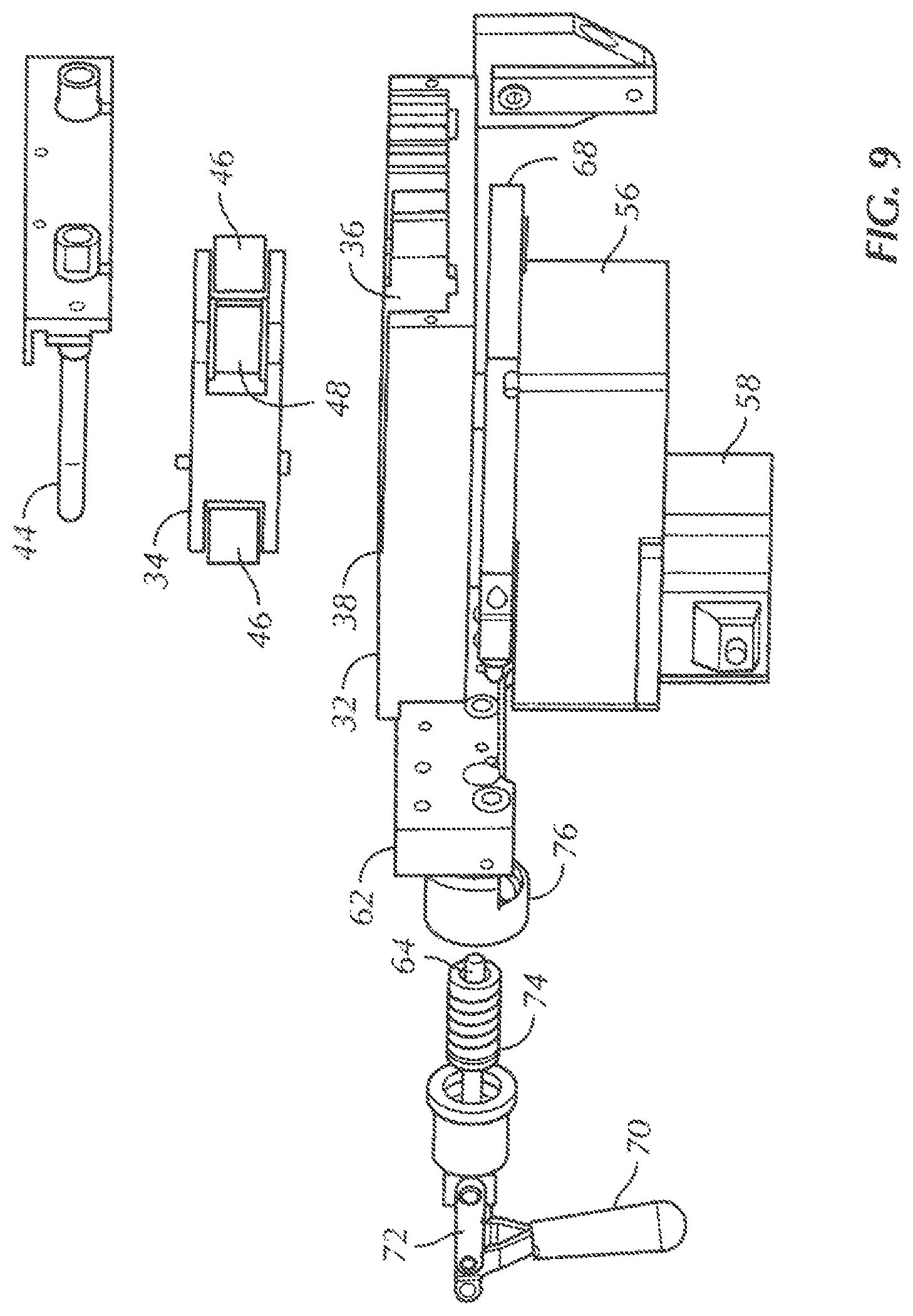 Patent US12305631 Figure 7 – Heat exchange system for patient temperature control with easy loading high performance peristaltic pump