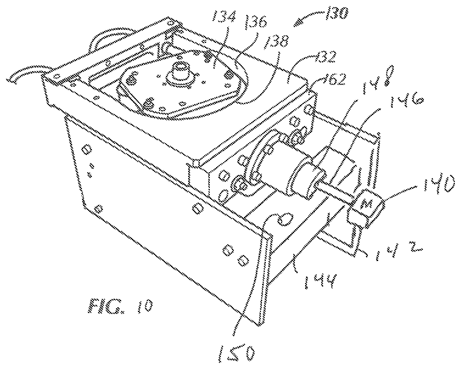 Patent US12305631 Figure 8 – Heat exchange system for patient temperature control with easy loading high performance peristaltic pump