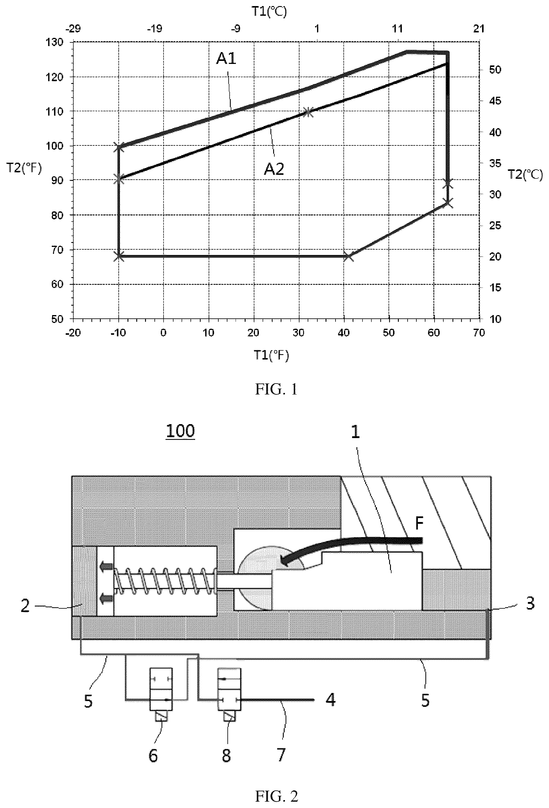 Patent US12305635 Figure 1 – Compressor for heat exchange system, heat exchange system and method for controlling operation of compressor