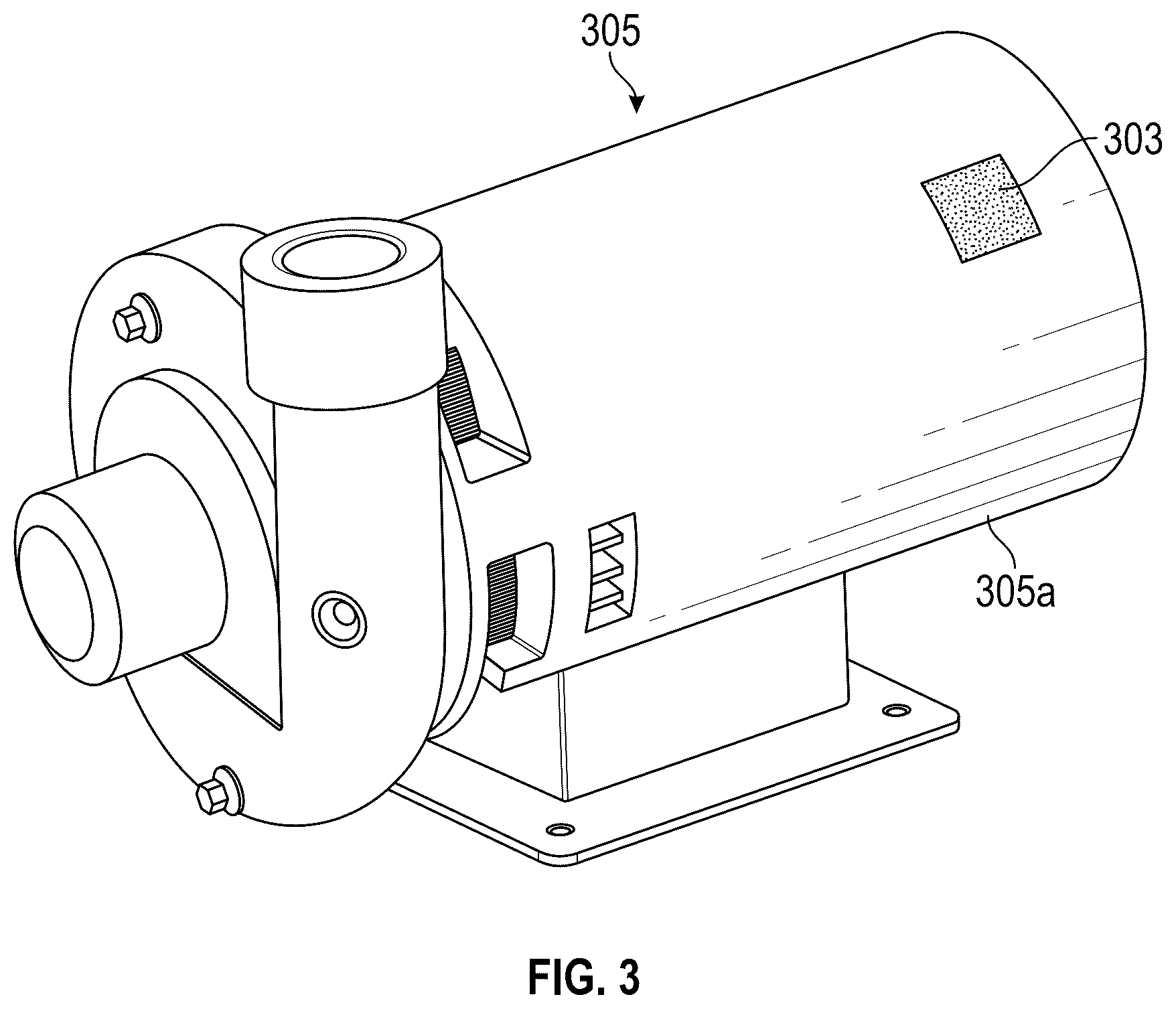 Patent US12305636 Figure 2 – Motor driven pump with prognostic health monitoring based on motor characteristics