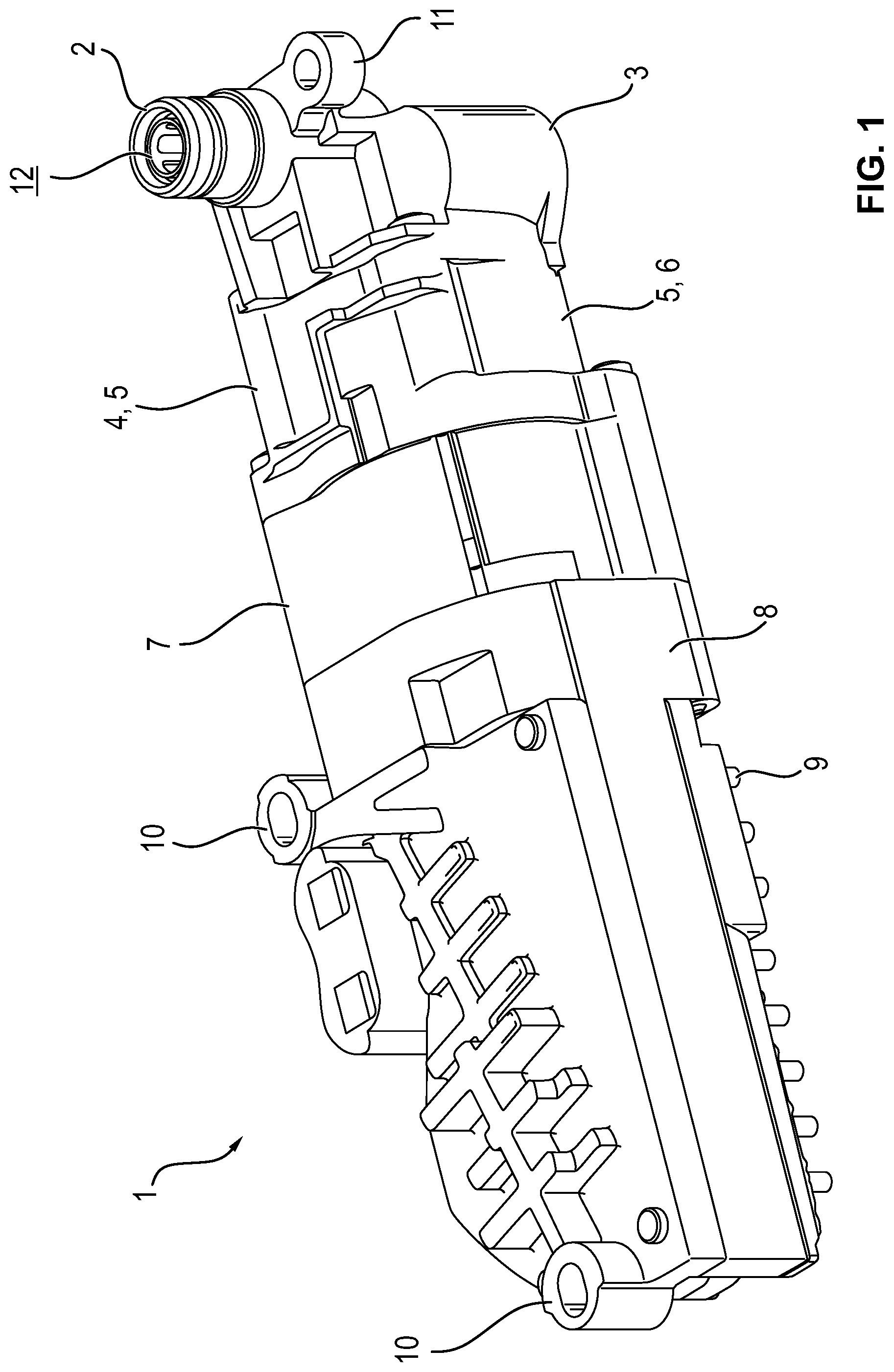 Patent US12305639 Figure 1 – Electromotive oil pump comprising a non-return valve