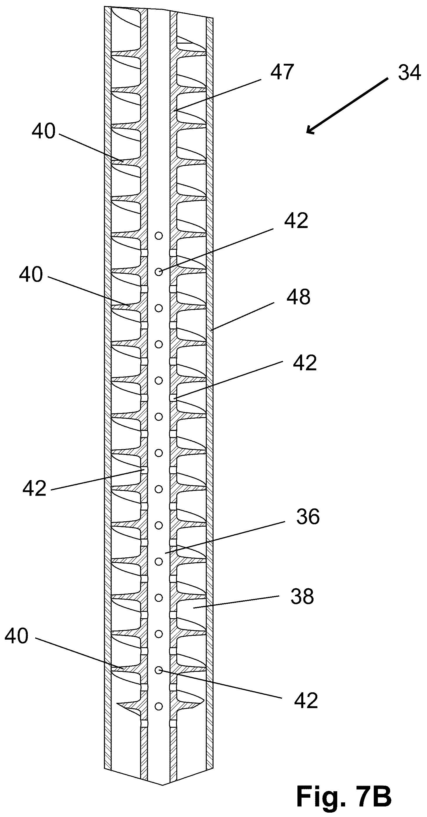 Patent US12305640 Figure 7 – Particle adjusting drilling assembly and method