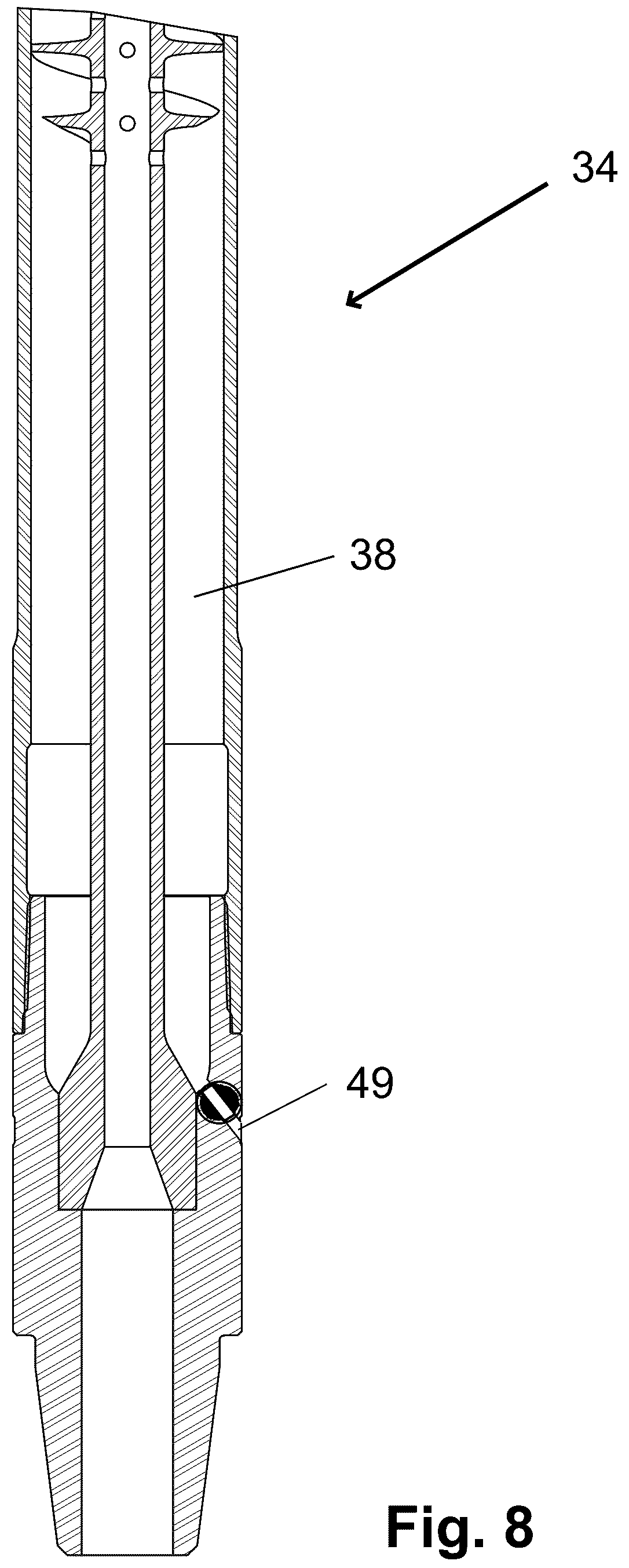 Patent US12305640 Figure 9 – Particle adjusting drilling assembly and method