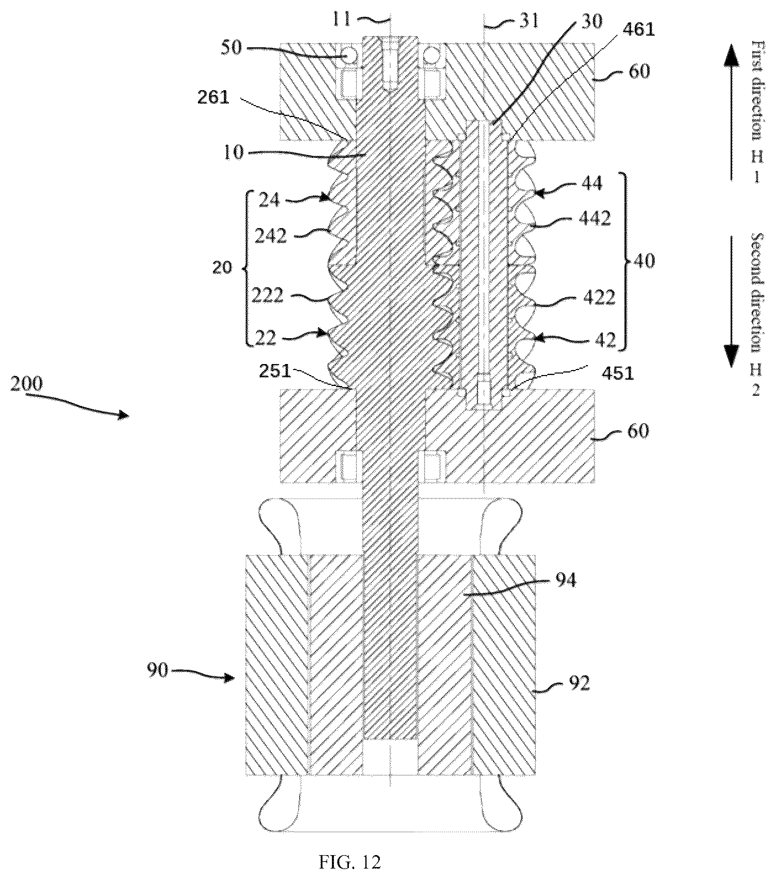 Patent US12305641 Figure 6 – Rotor assembly, compressor and air conditioner