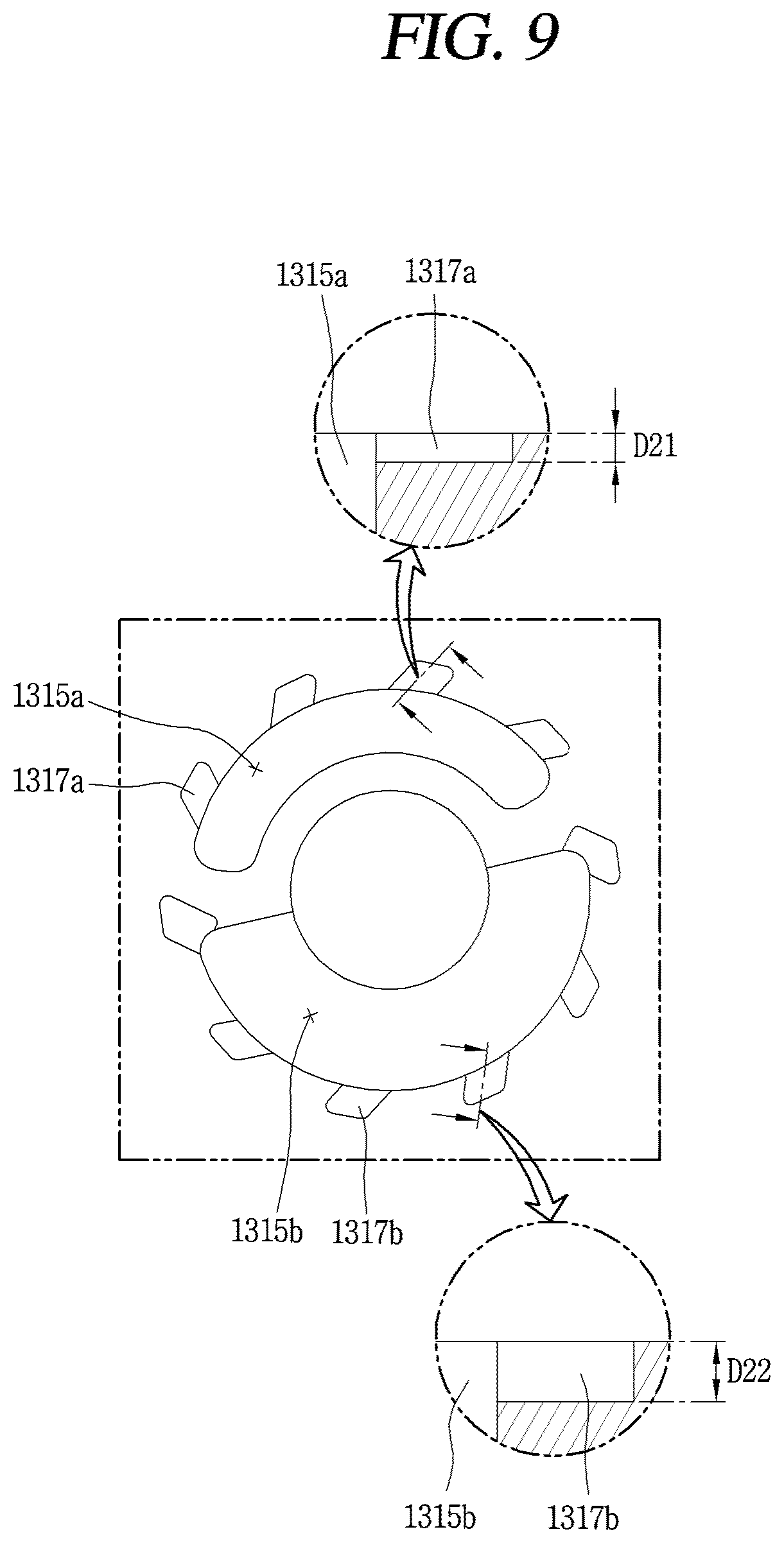Patent US12305642 Figure 9 – Rotary compressor