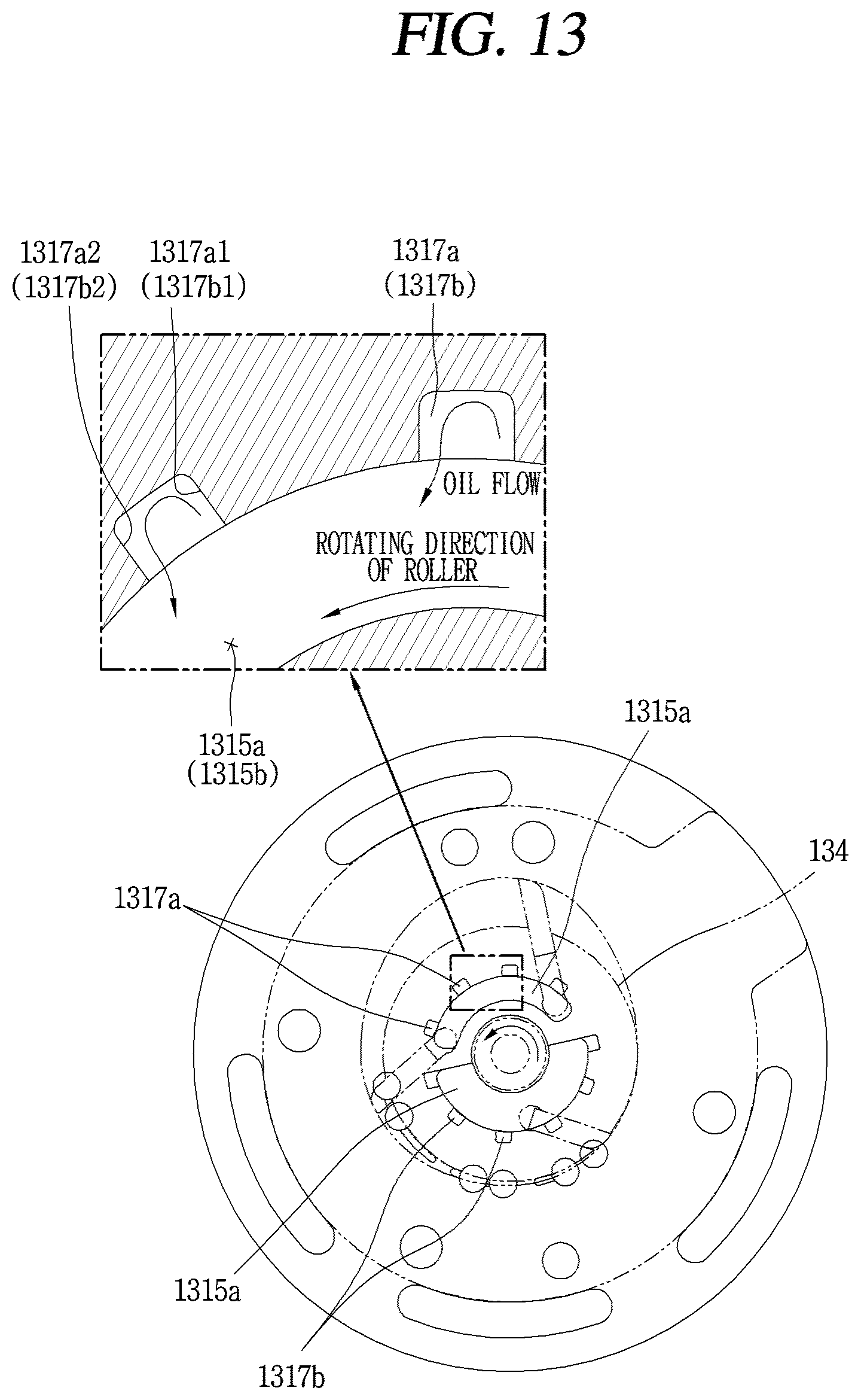 Patent US12305642 Figure 13 – Rotary compressor