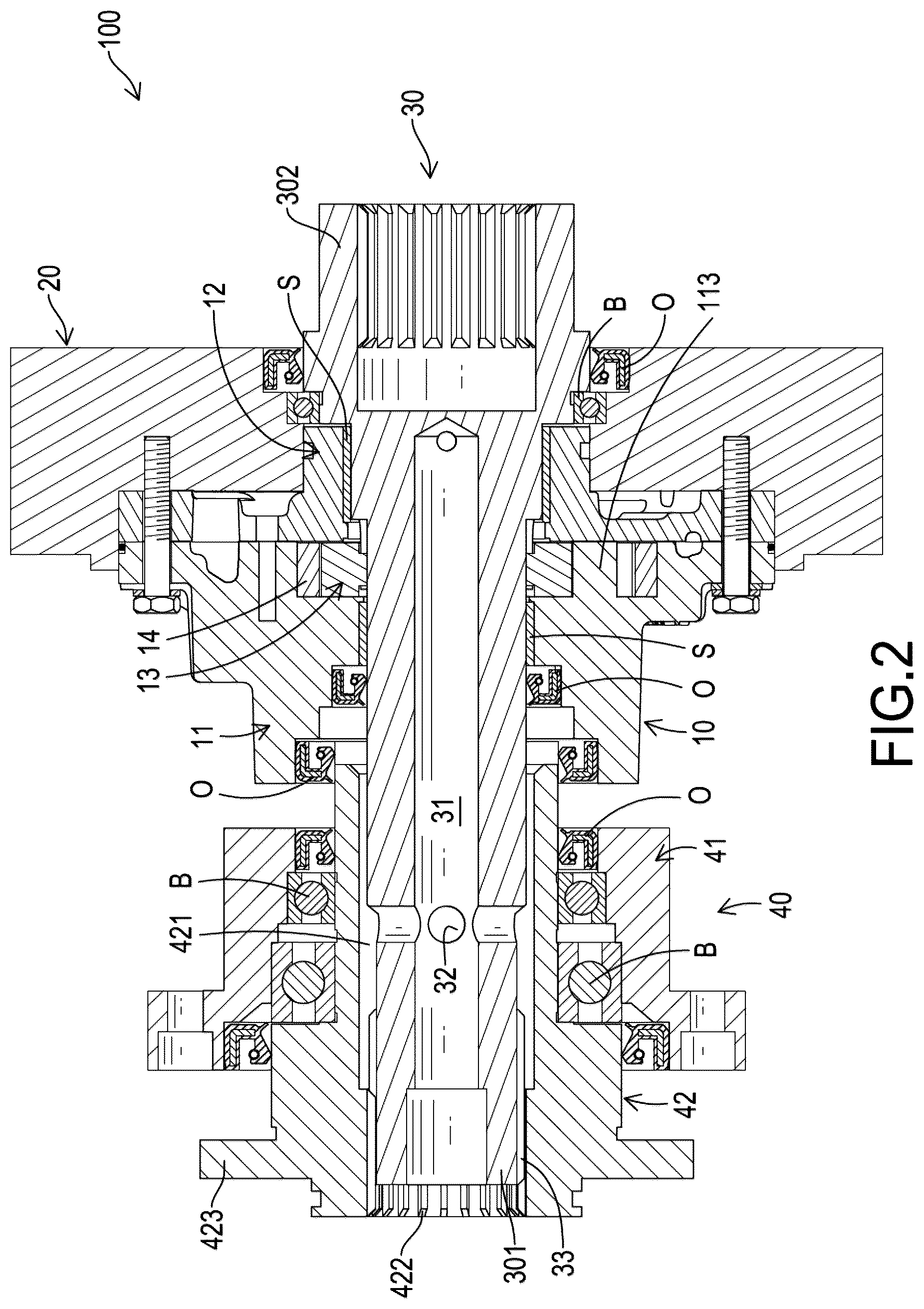 Patent US12305644 Figure 2 – Cooling pump assembly