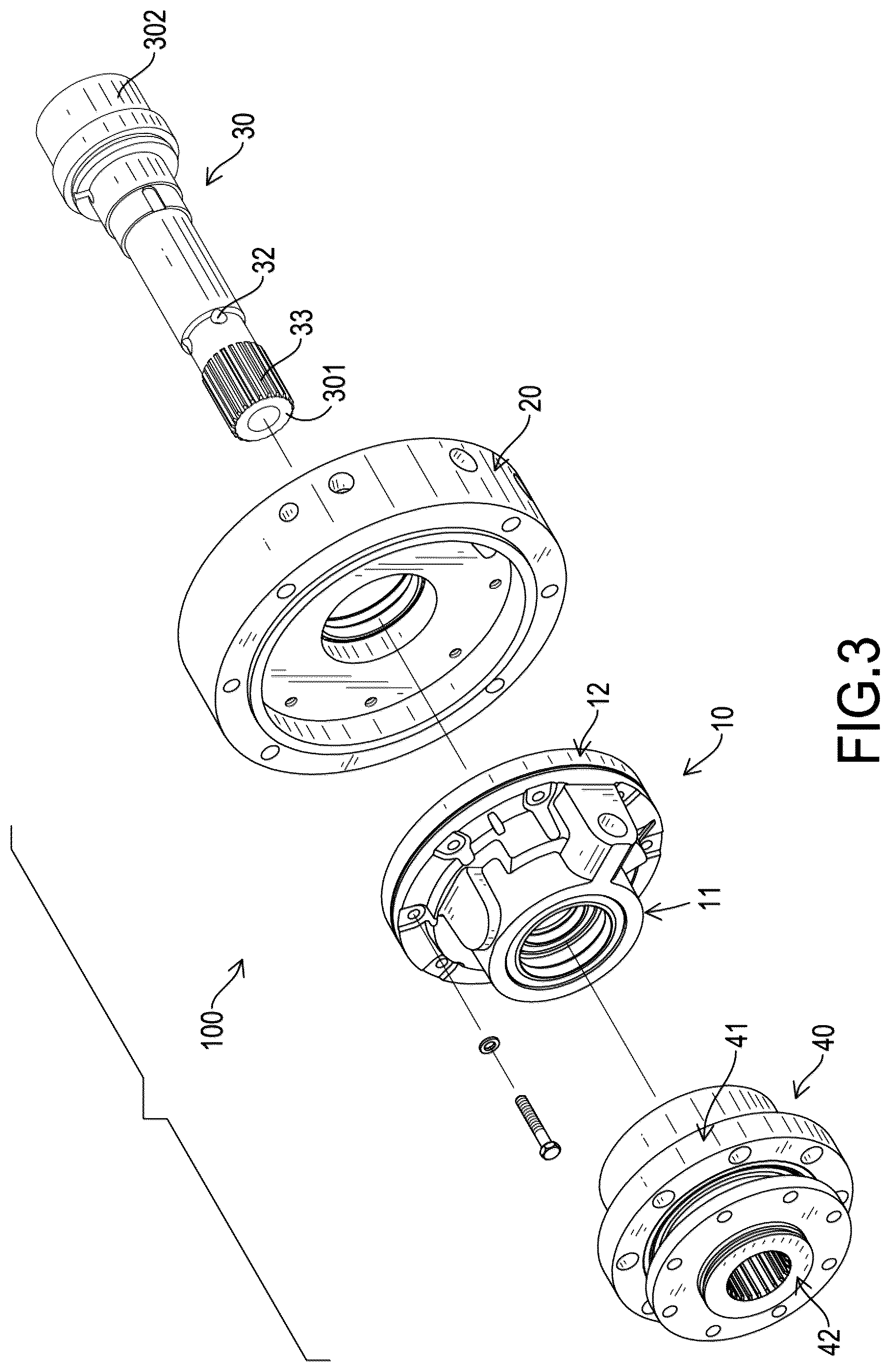 Patent US12305644 Figure 3 – Cooling pump assembly