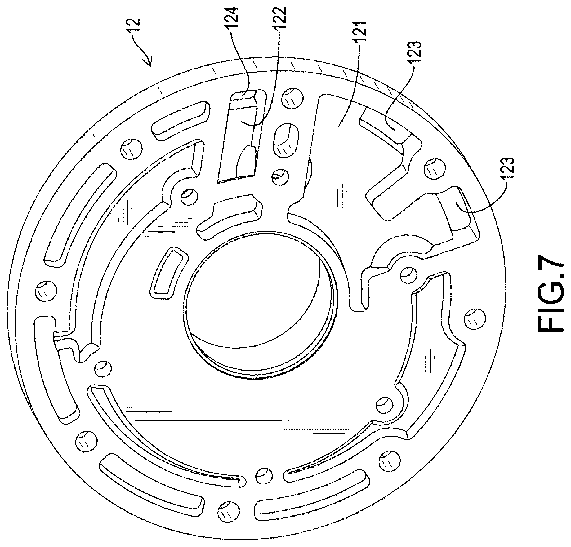Patent US12305644 Figure 7 – Cooling pump assembly