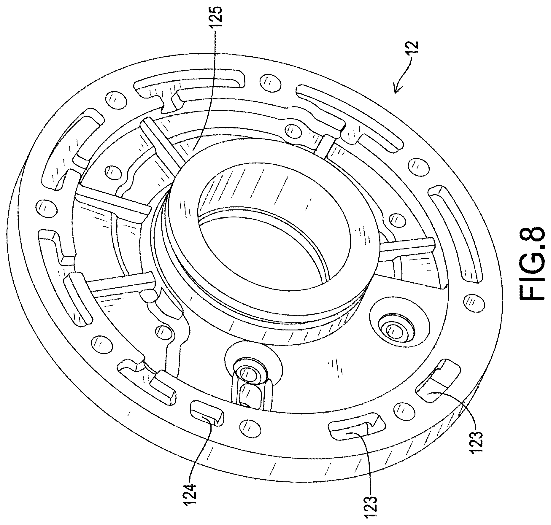 Patent US12305644 Figure 8 – Cooling pump assembly