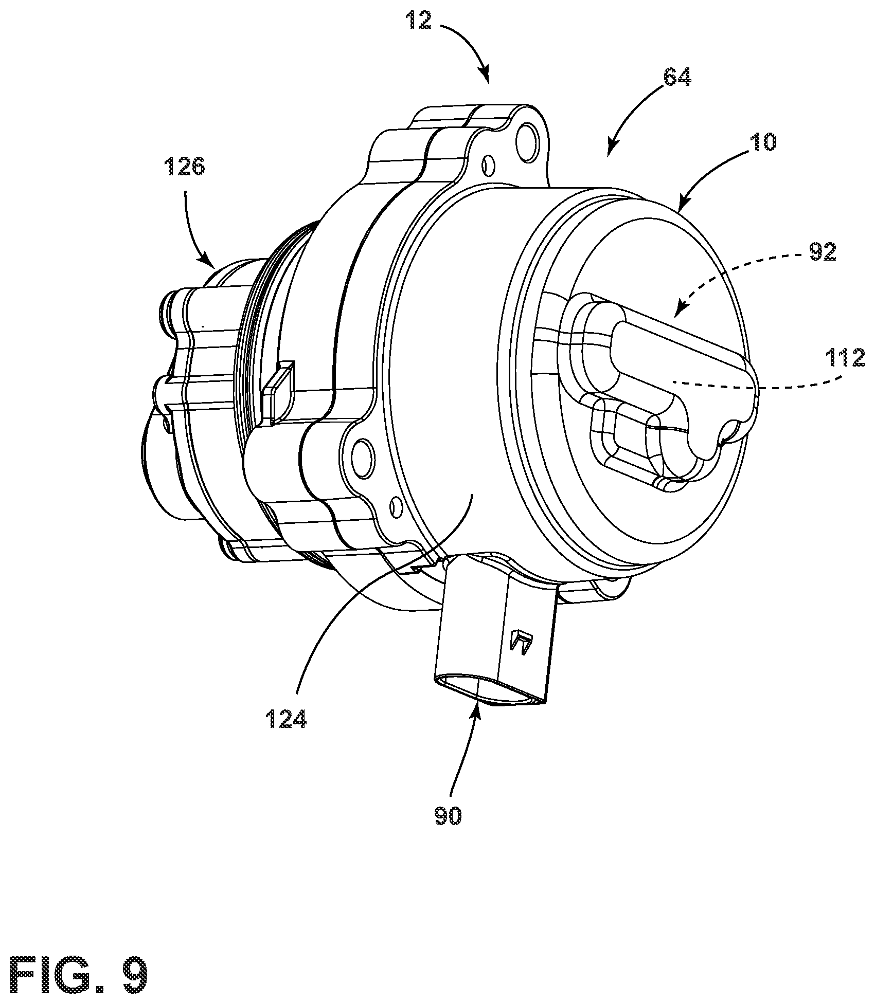 Patent US12305645 Figure 6 – Thermistor flow path