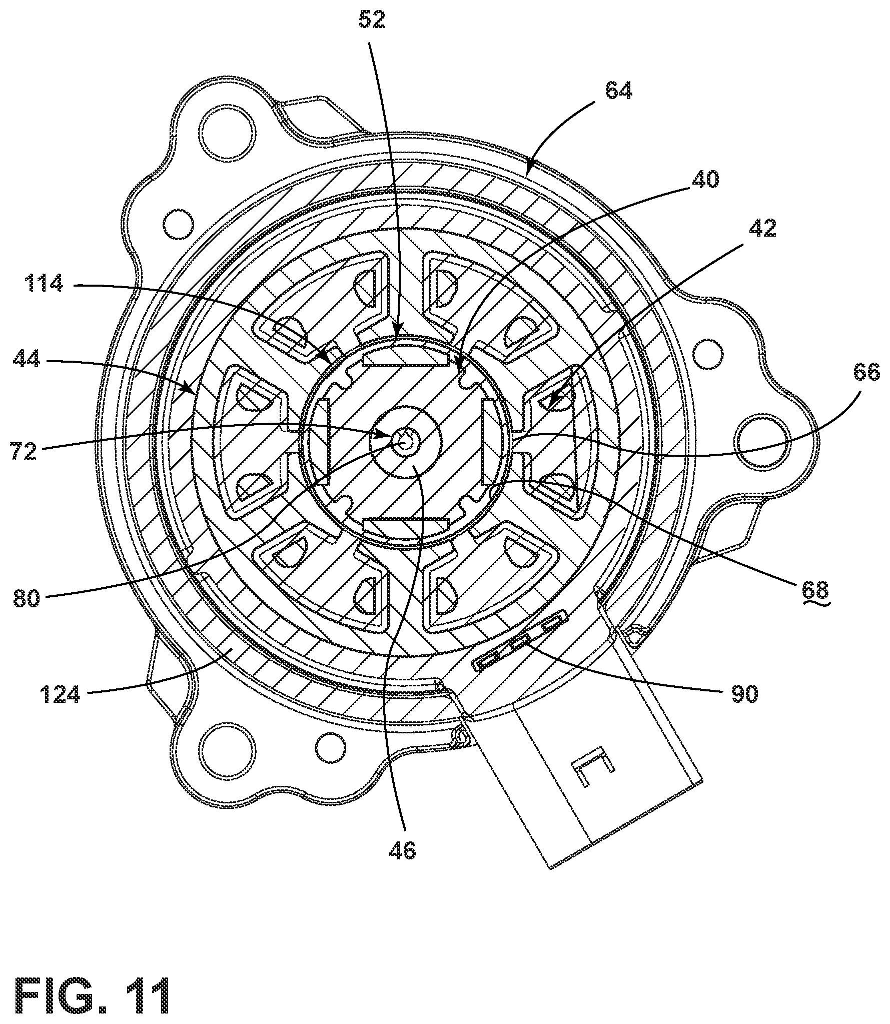 Patent US12305645 Figure 8 – Thermistor flow path