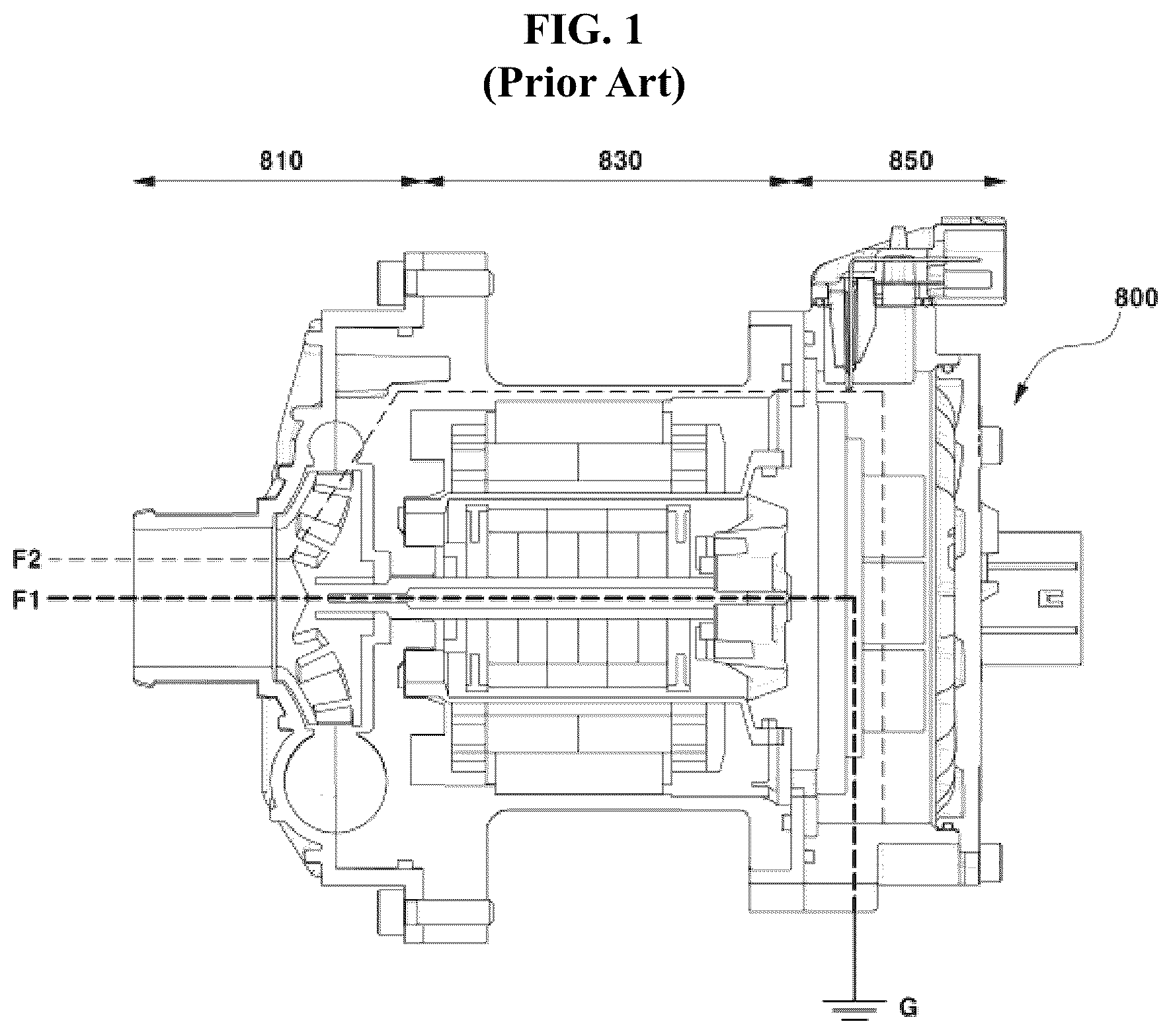 Patent US12305648 Figure 1 – Electric water pump