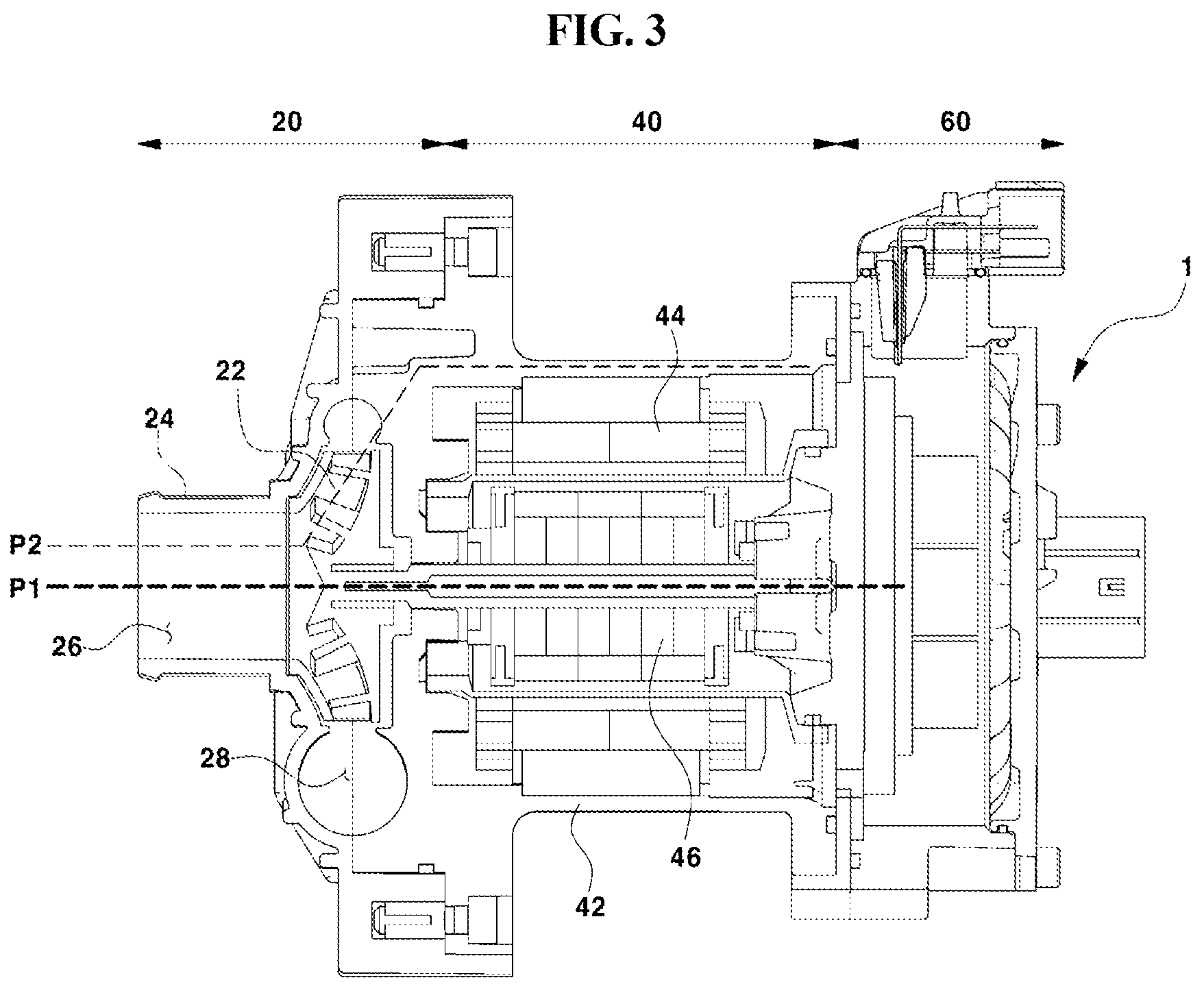 Patent US12305648 Figure 4 – Electric water pump