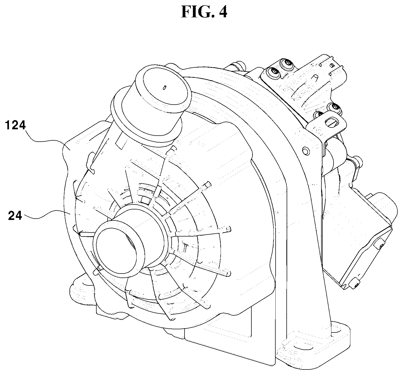 Patent US12305648 Figure 5 – Electric water pump
