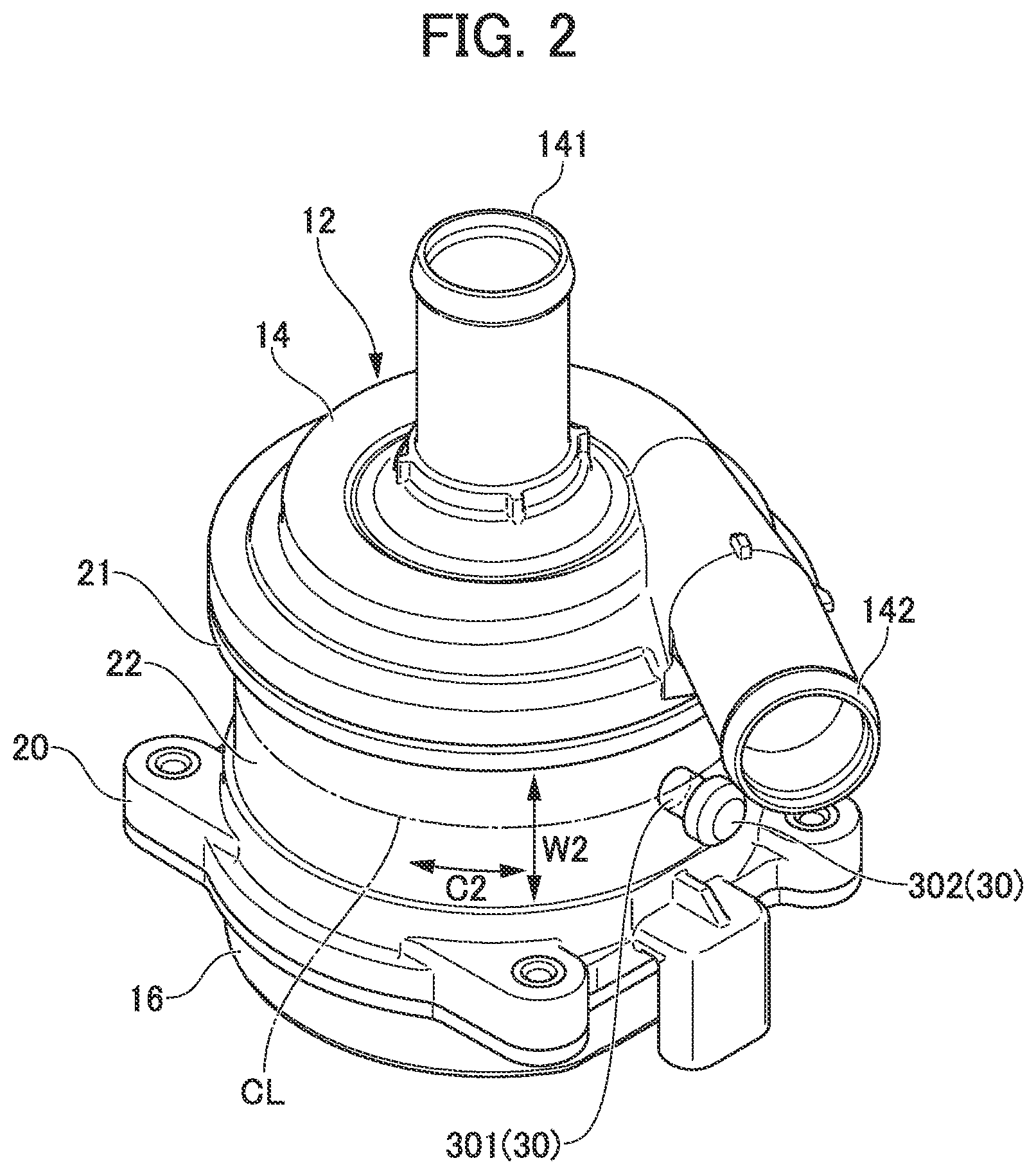 Patent US12305649 Figure 2 – Electric pump