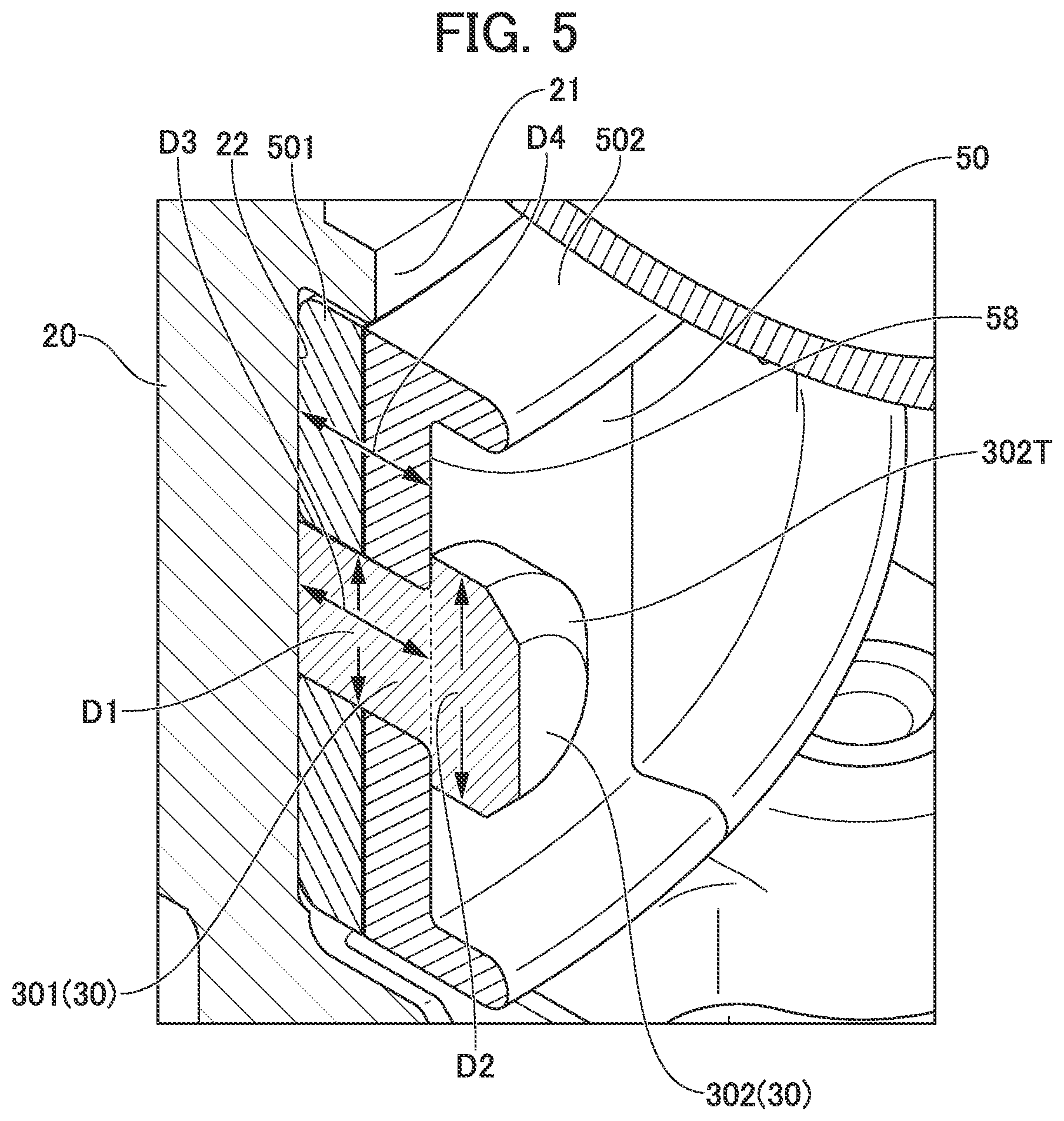 Patent US12305649 Figure 5 – Electric pump