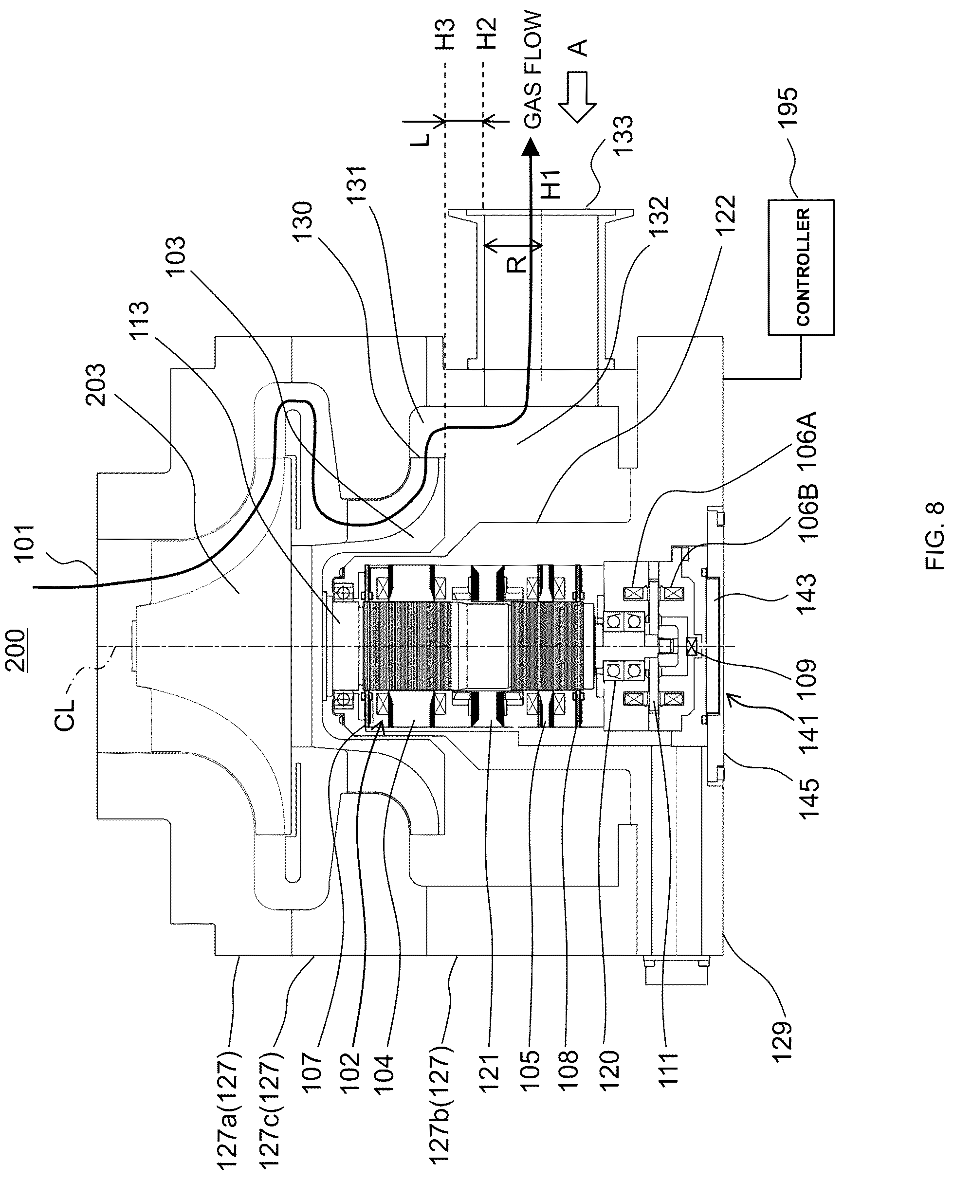 Patent US12305652 Figure 8 – Vacuum pump