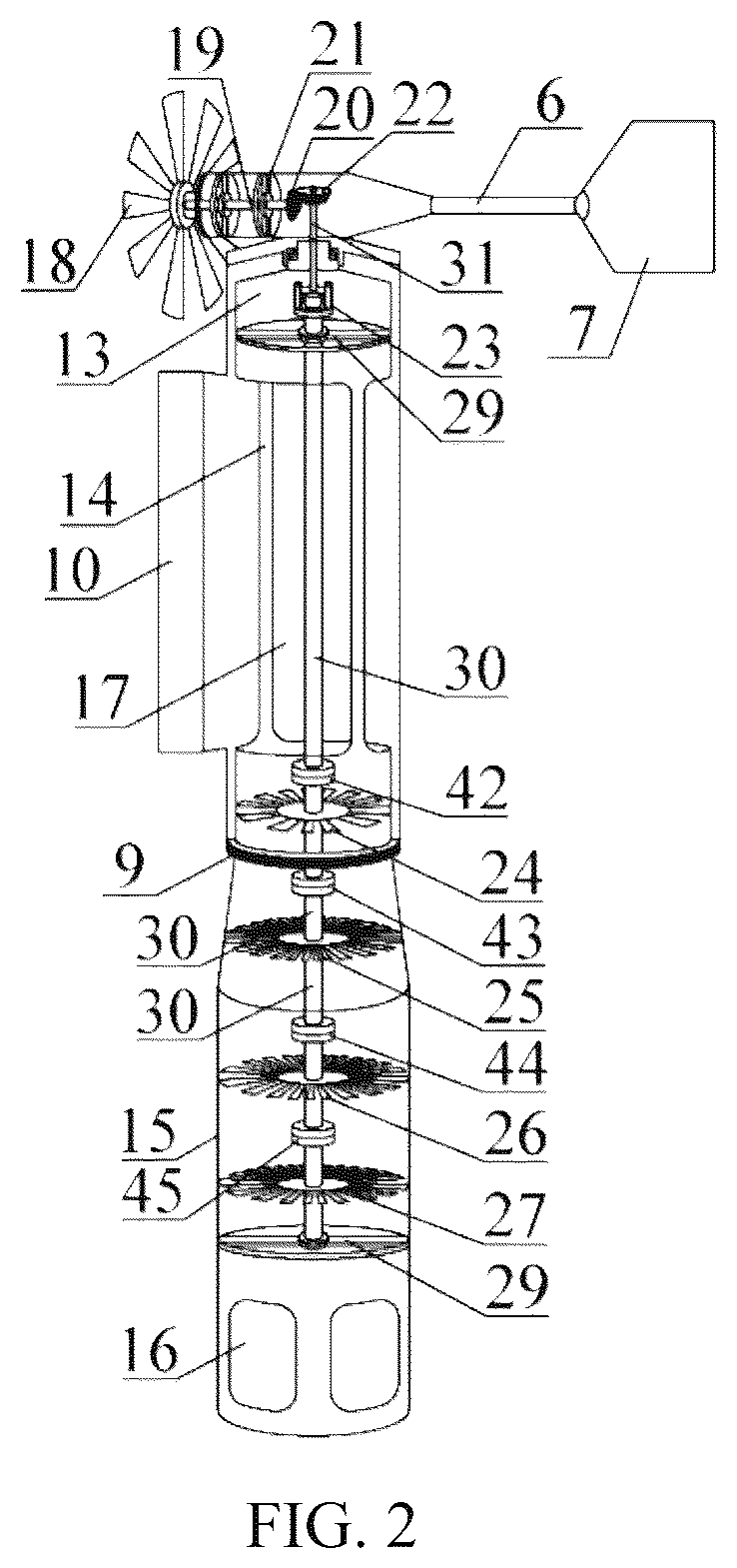 Patent US12305654 Figure 2 – Fully automatic device for pumping cold air into block-stone subgrade