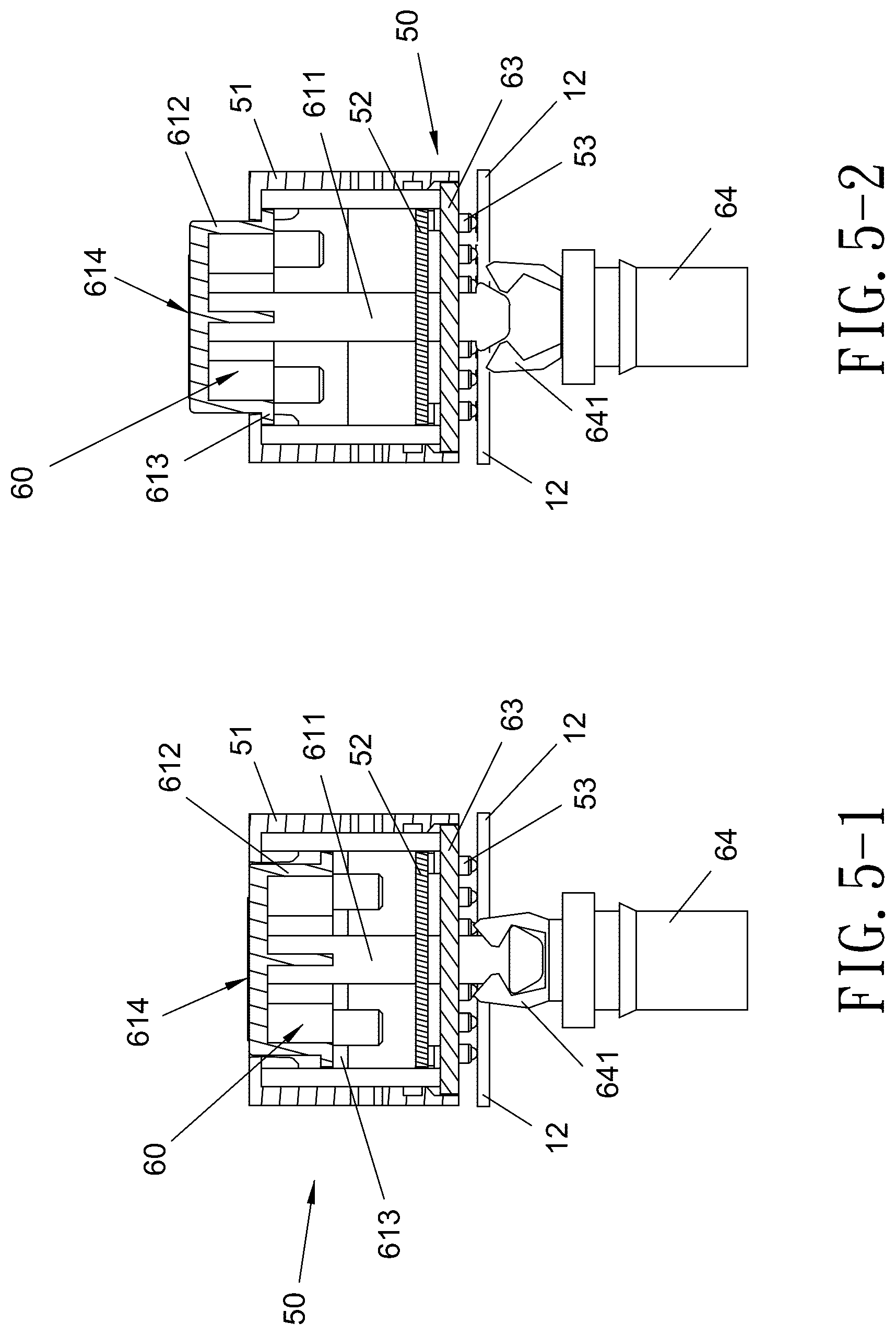 Patent US12305655 Figure 5 – Parallel-connected lighting fan