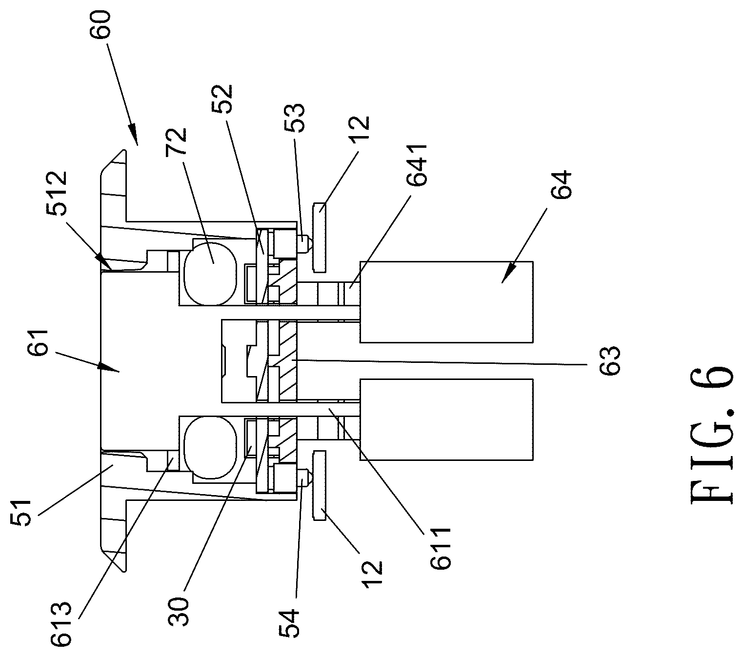 Patent US12305655 Figure 6 – Parallel-connected lighting fan
