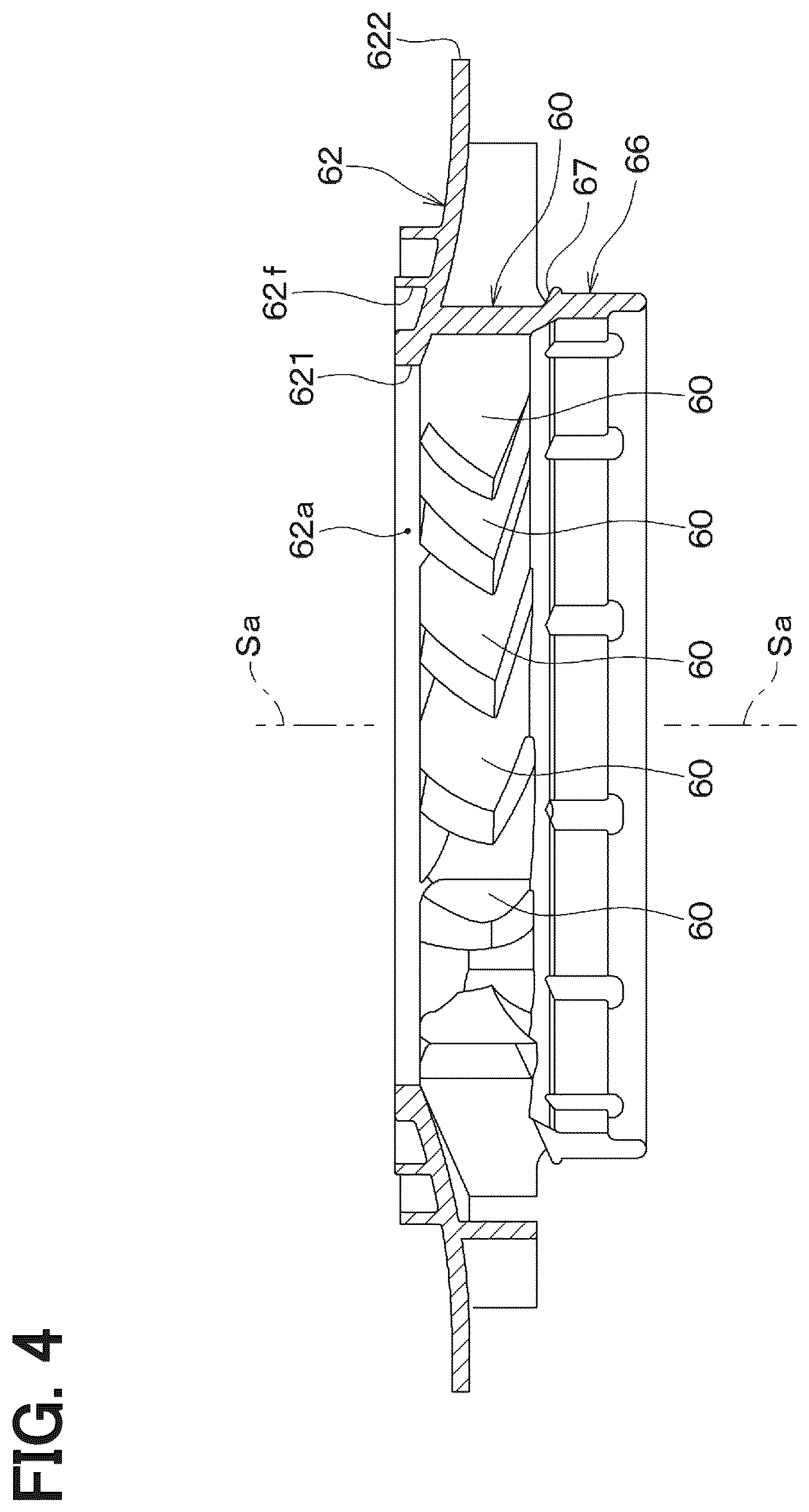 Patent US12305663 Figure 4 – Centrifugal blower