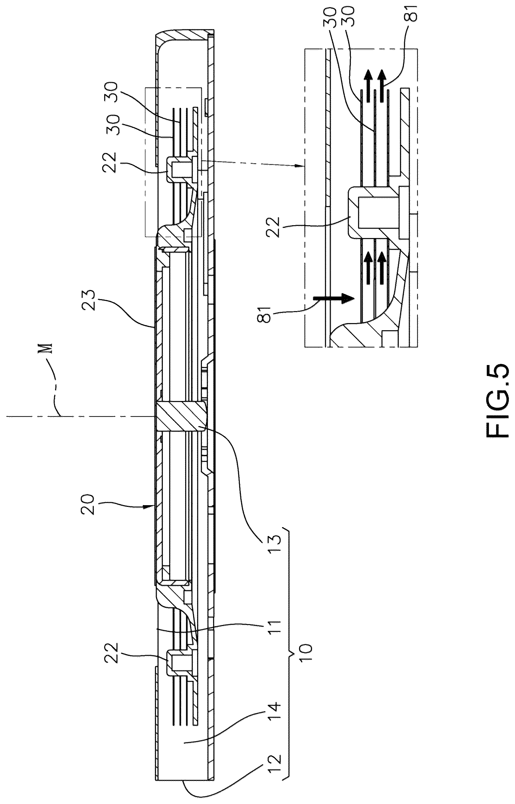 Patent US12305665 Figure 6 – Viscous flow blower