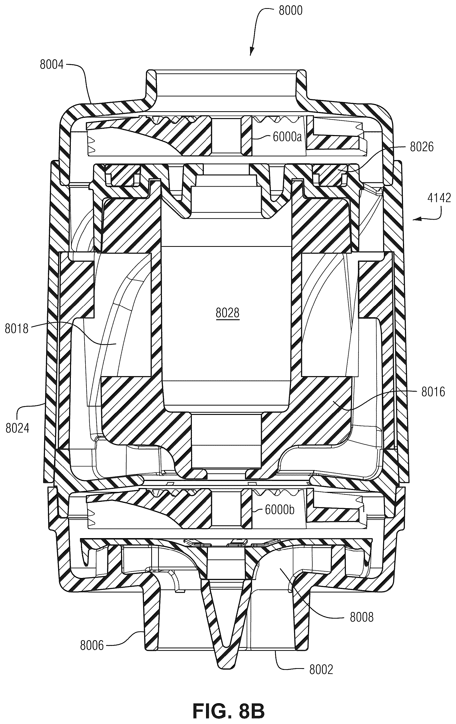 Patent US12305667 Figure 15 – Impeller with inclined and reverse inclined blades