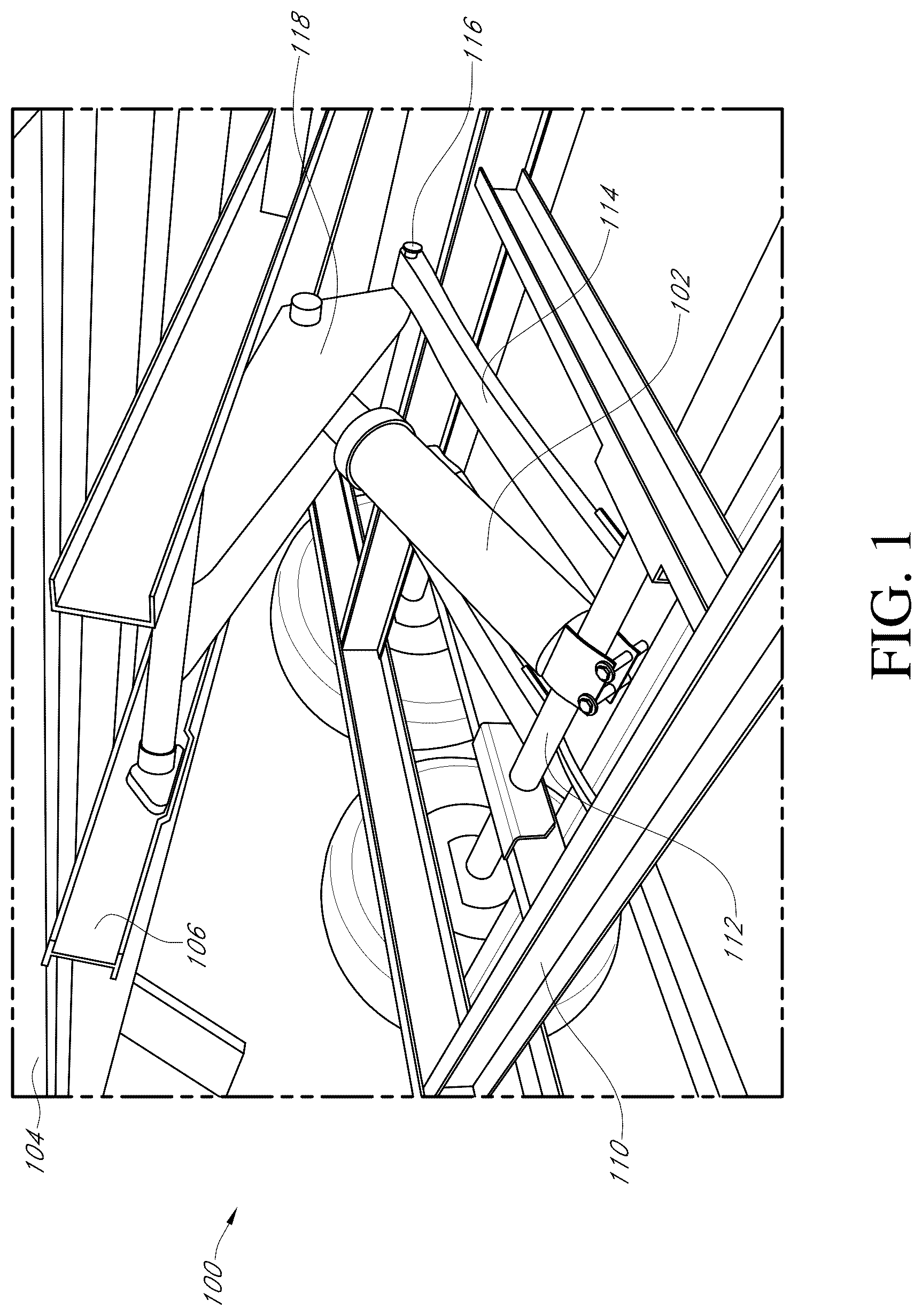 Patent US12305670 Figure 1 – Submersible hydraulic power units with interchangeable manifolds
