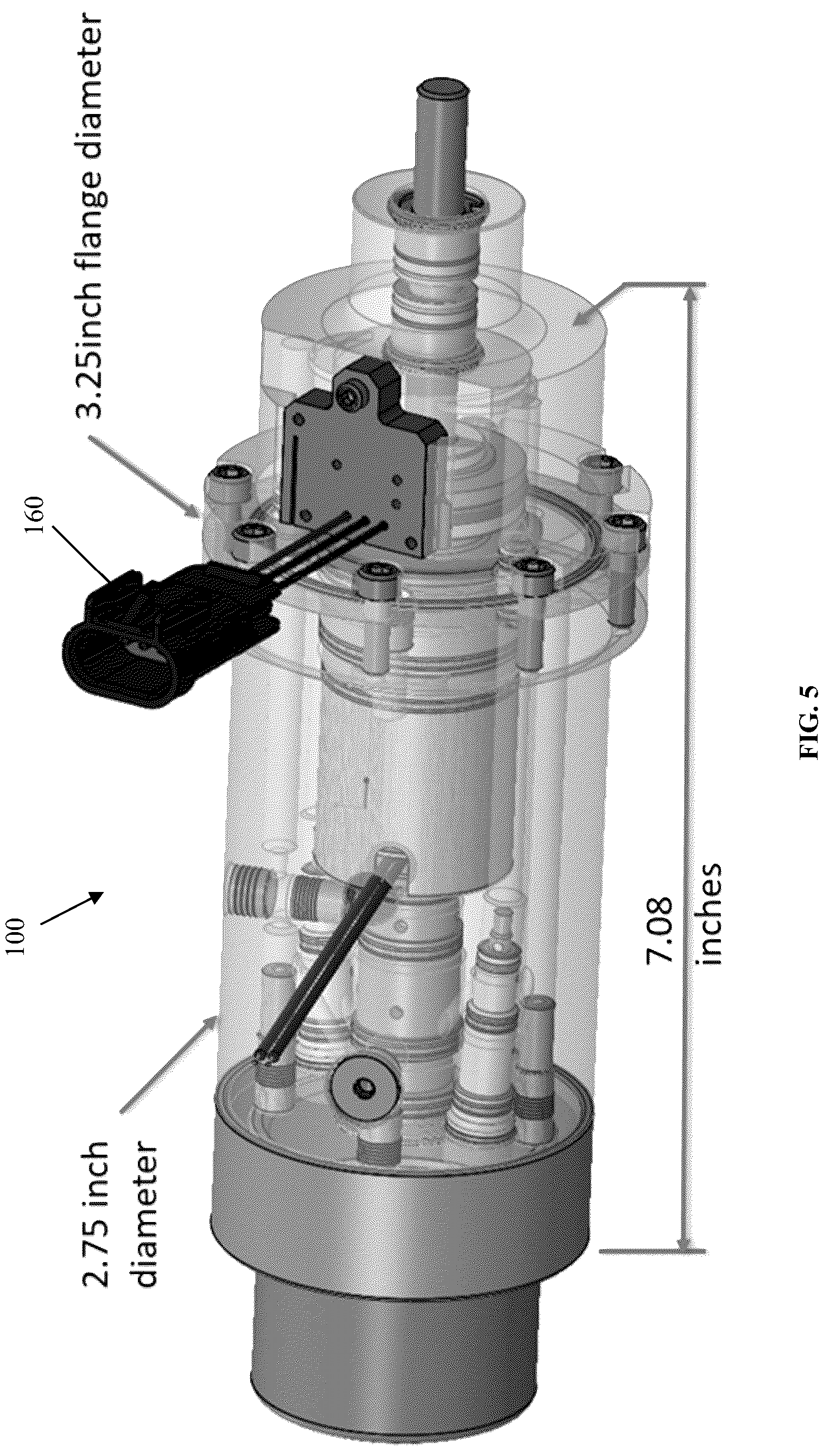 Patent US12305671 Figure 5 – Electro-hydrostatic actuator
