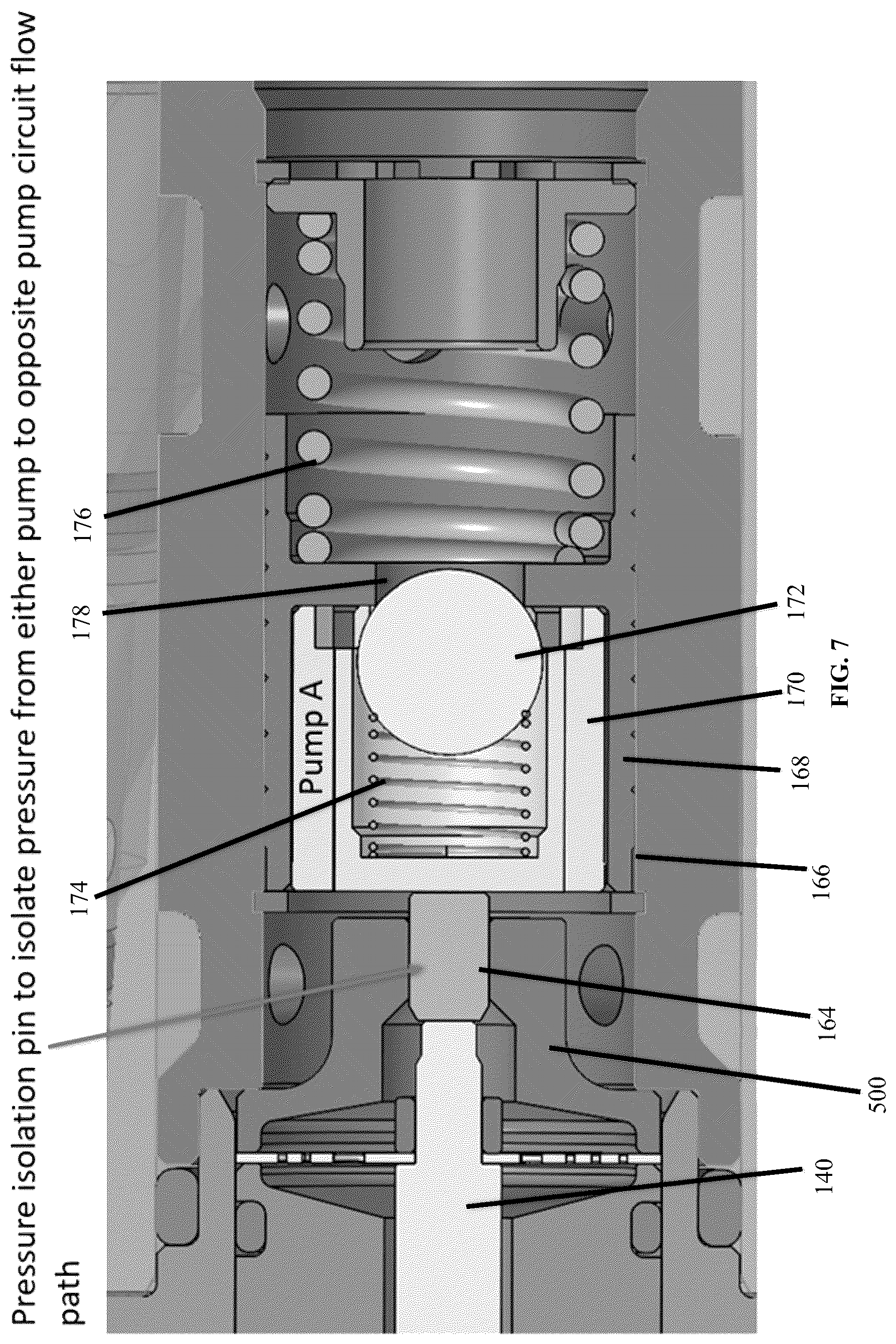 Patent US12305671 Figure 7 – Electro-hydrostatic actuator