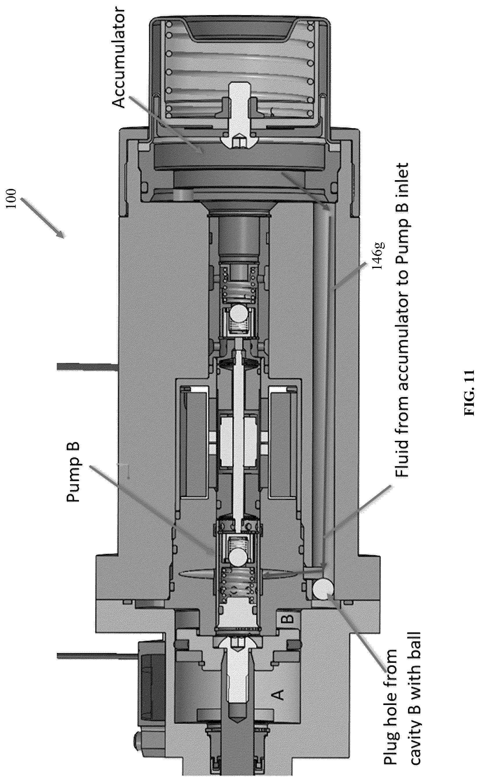 Patent US12305671 Figure 11 – Electro-hydrostatic actuator