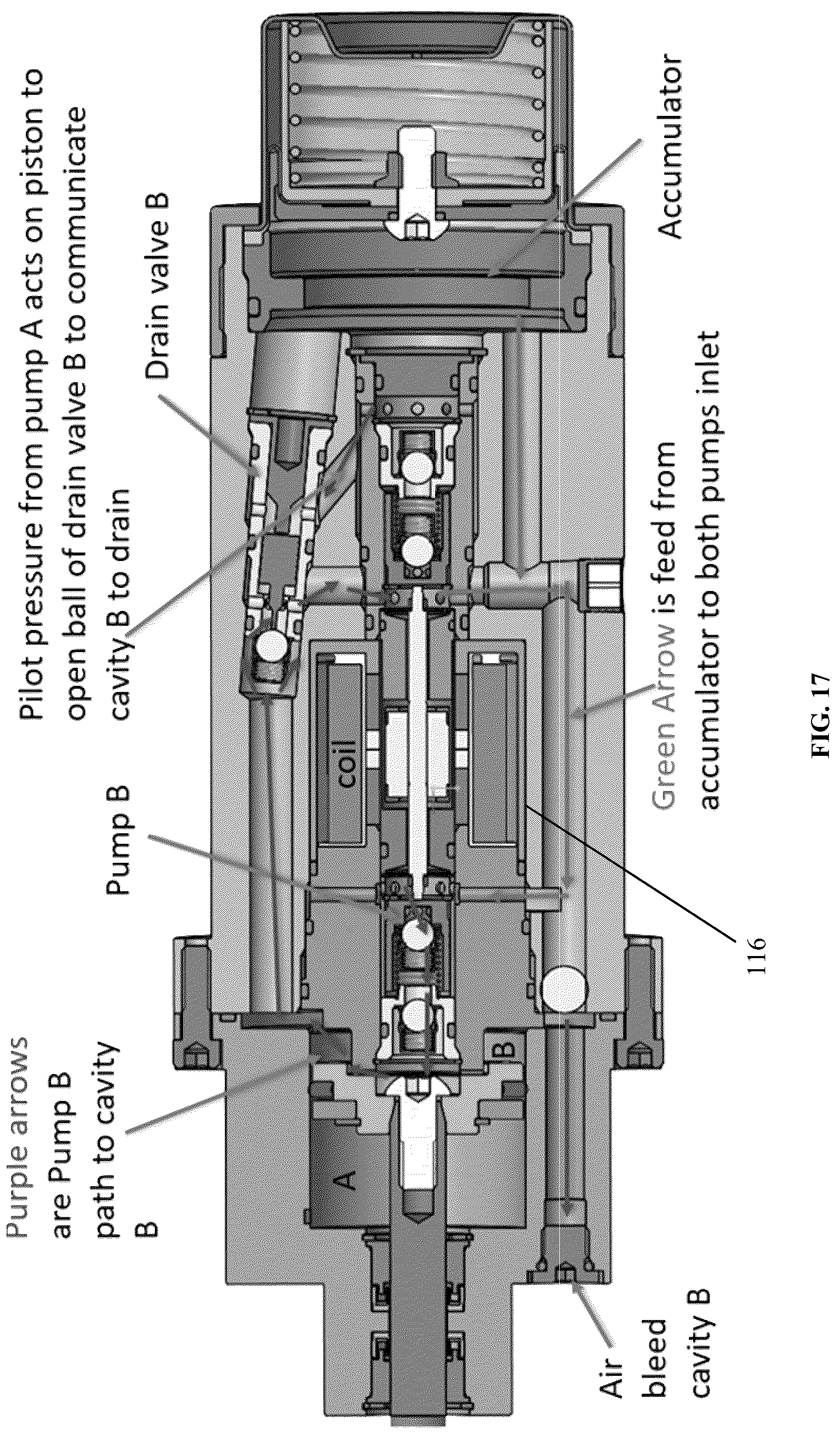 Patent US12305671 Figure 17 – Electro-hydrostatic actuator