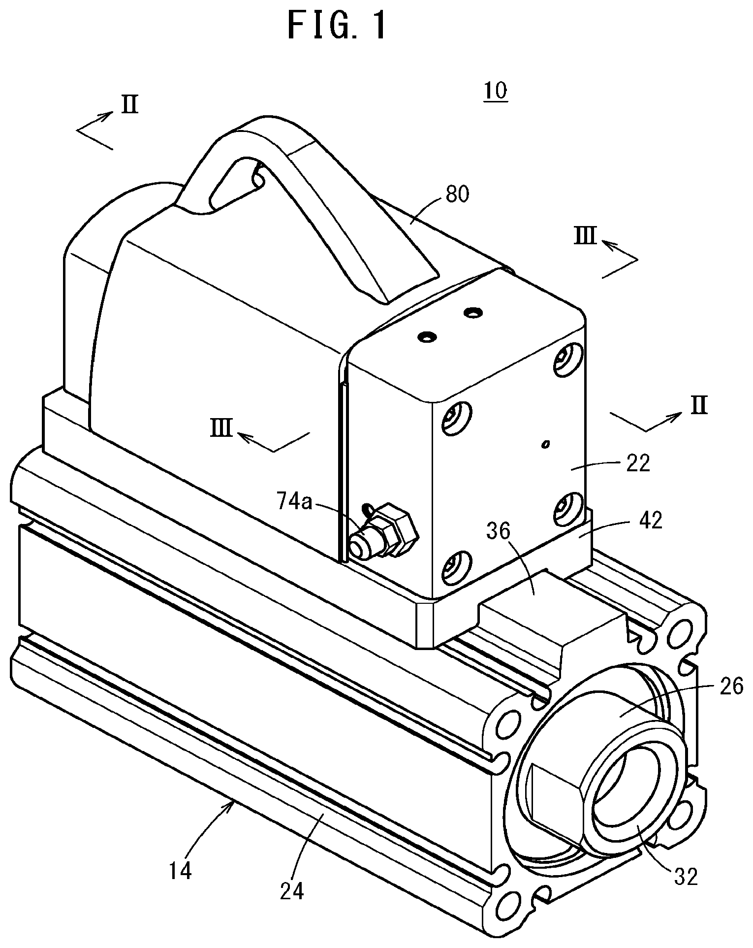 Patent US12305674 — High-pressure fluid discharge device — Figure 1