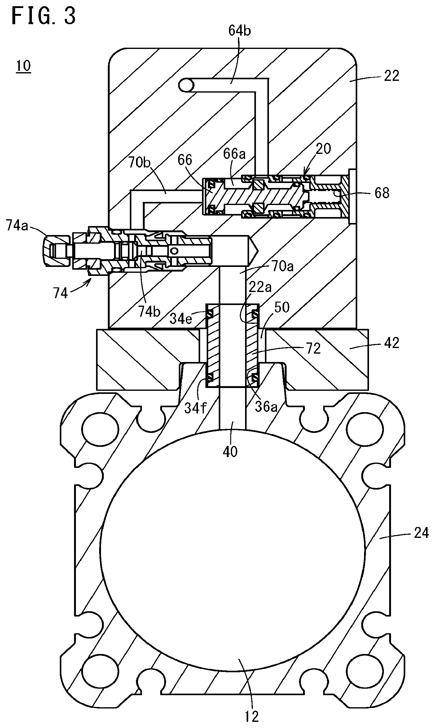 Patent US12305674 Figure 3 – High-pressure fluid discharge device