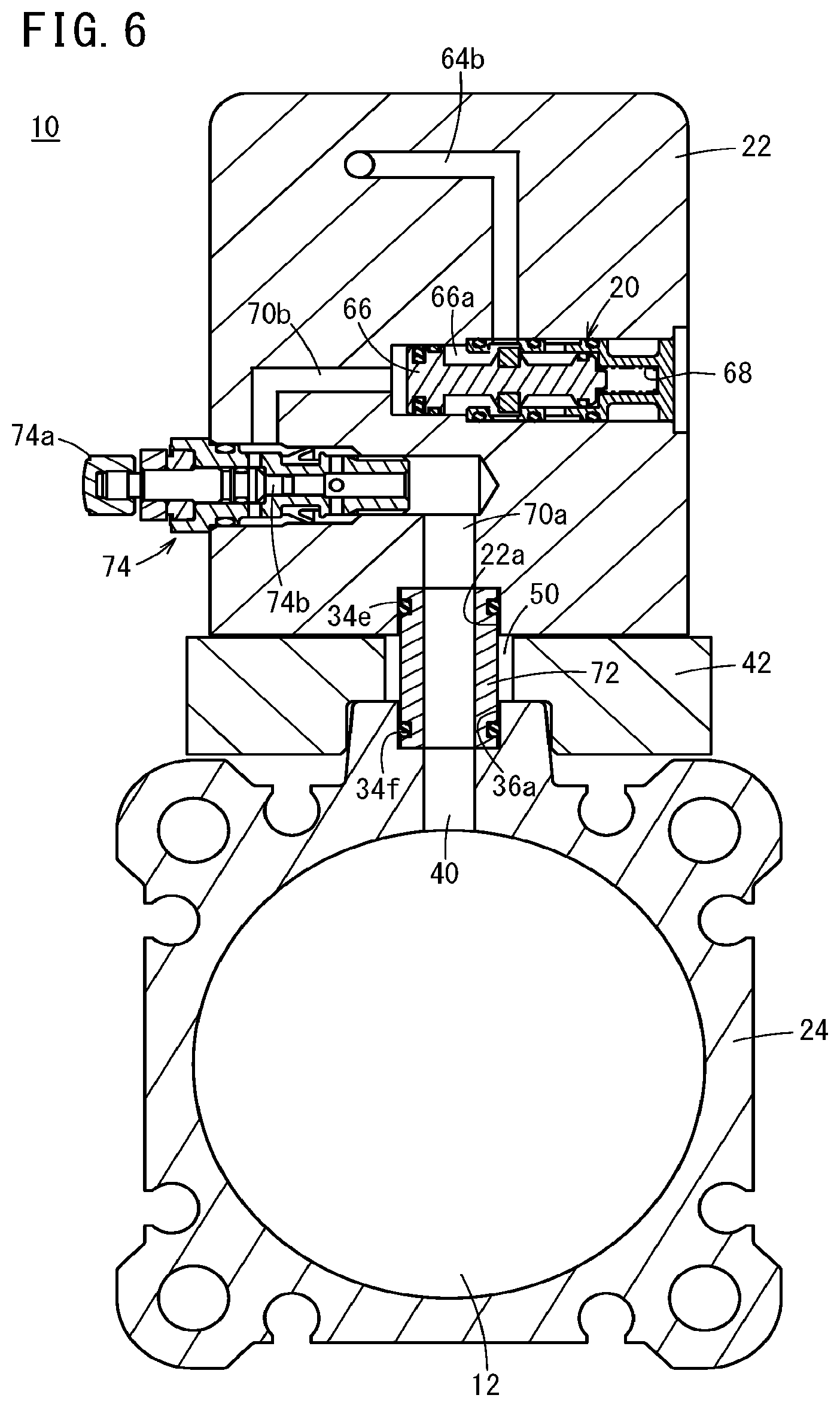 Patent US12305674 Figure 6 – High-pressure fluid discharge device