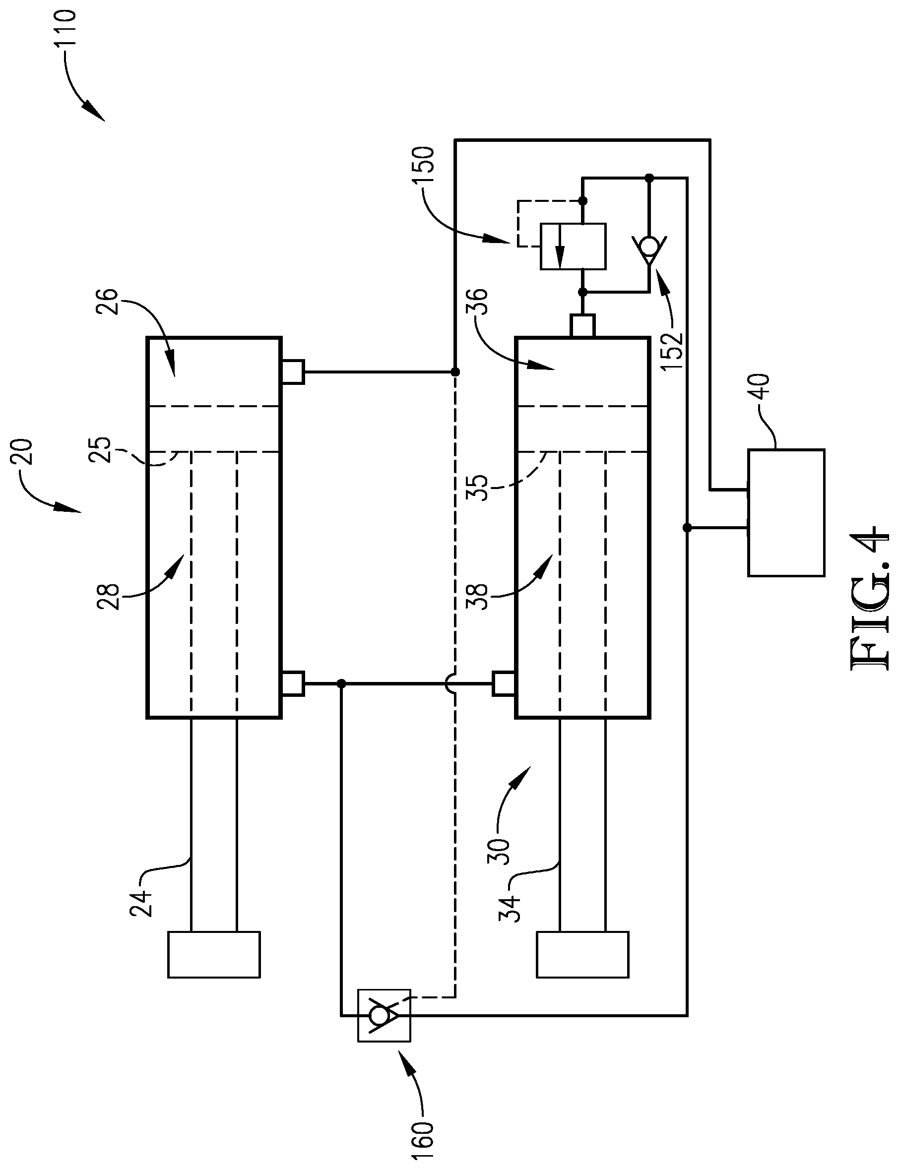 Patent US12305675 Figure 4 – Hydraulic power amplification