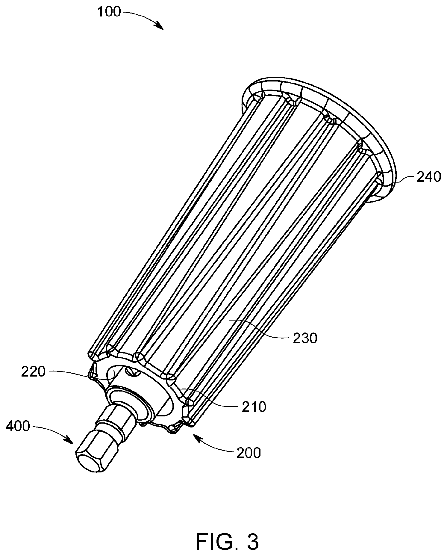 Patent US12305678 Figure 3 – Expandable anchor installation tool and methods of use thereof