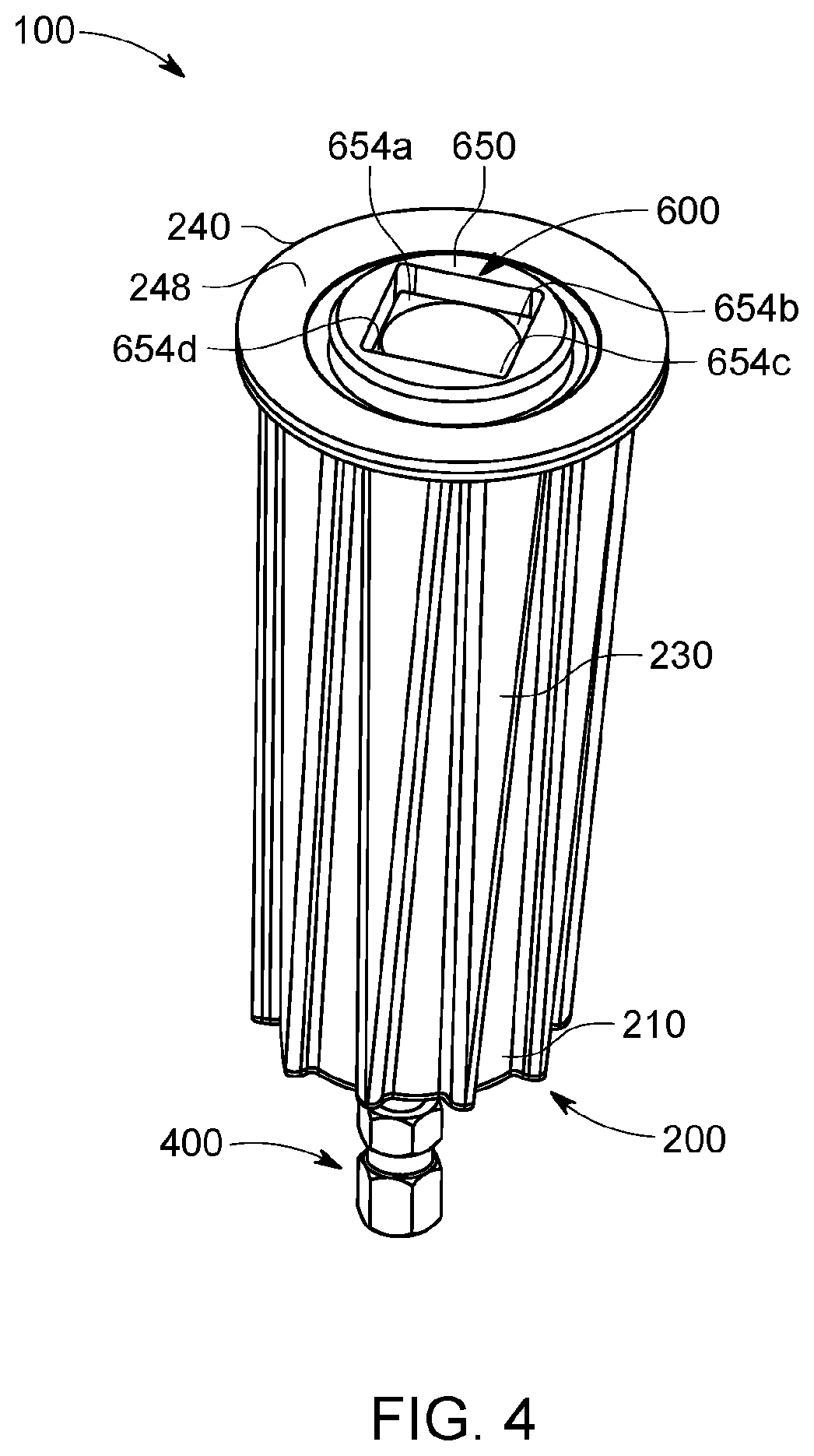 Patent US12305678 Figure 4 – Expandable anchor installation tool and methods of use thereof