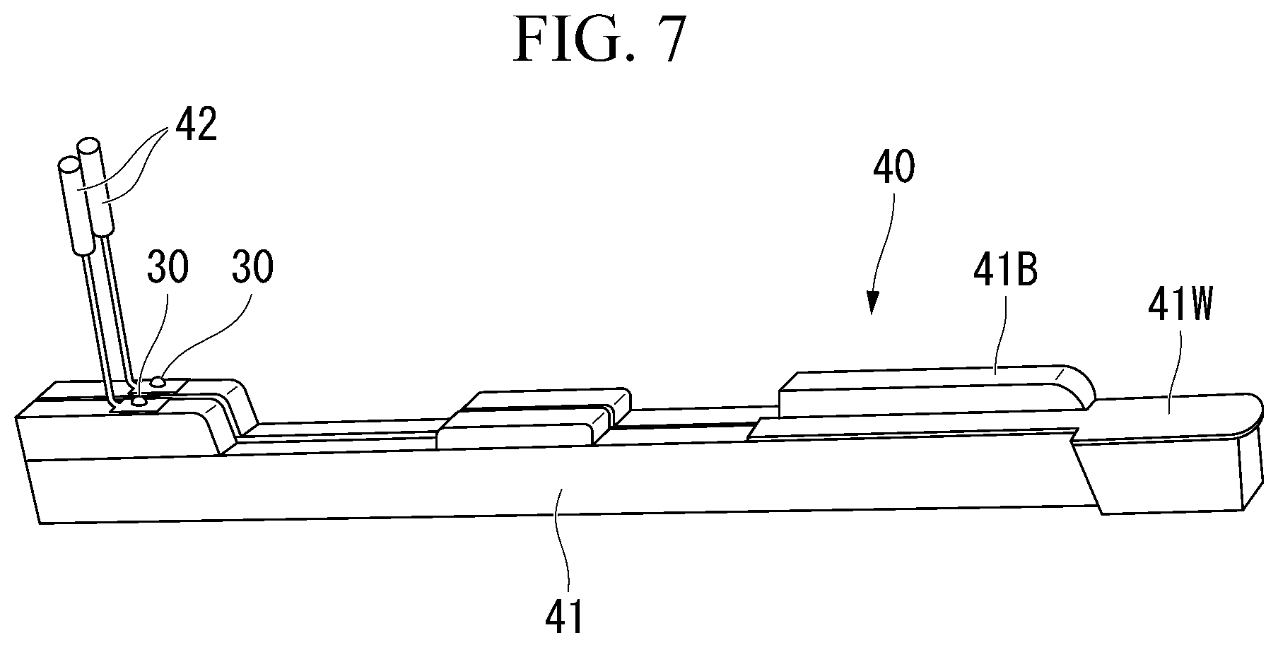 Patent US12305685 Figure 5 – Fastening structure and keyboard device